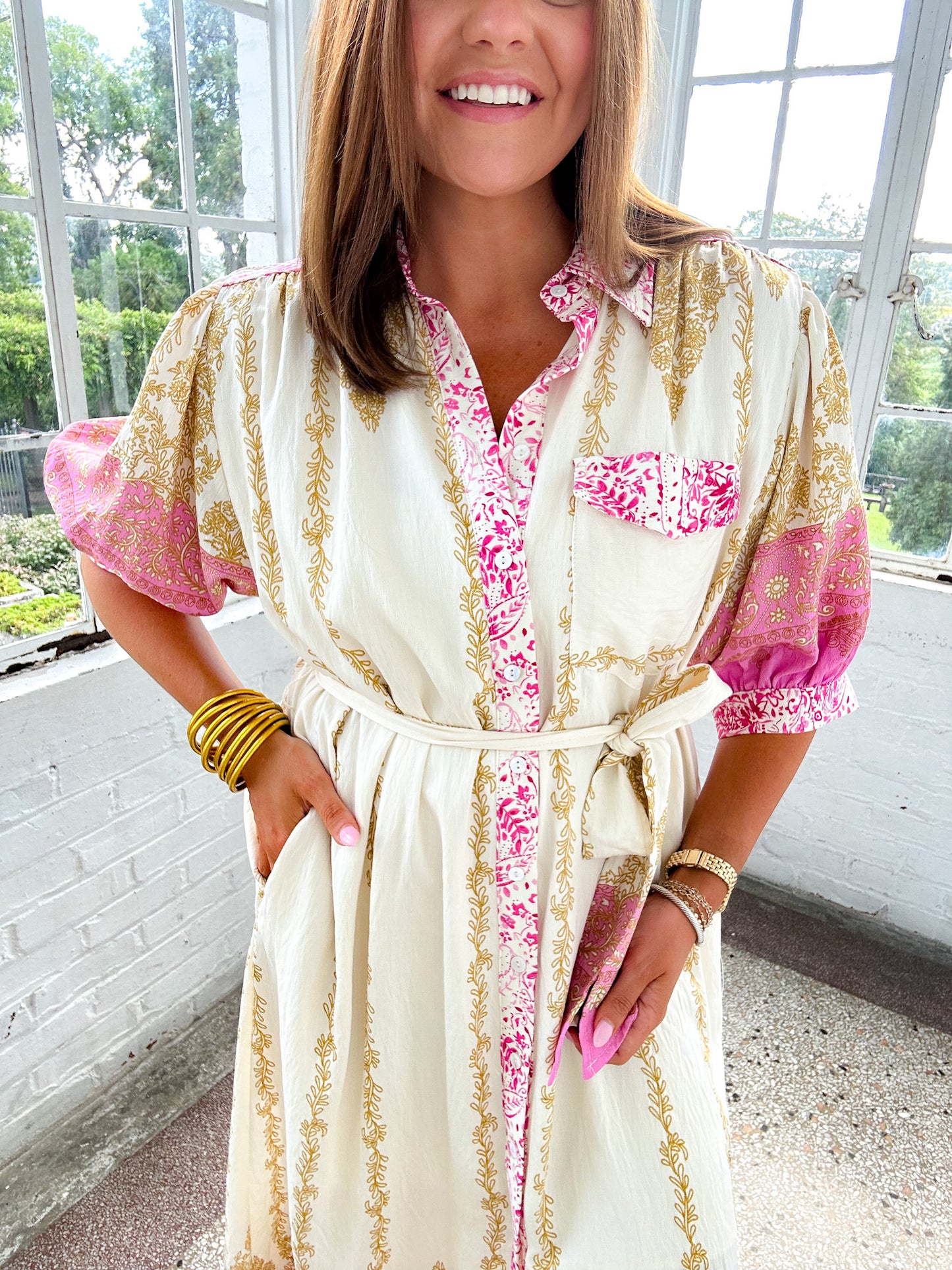 CLASSIC X CHIC MIDI DRESS