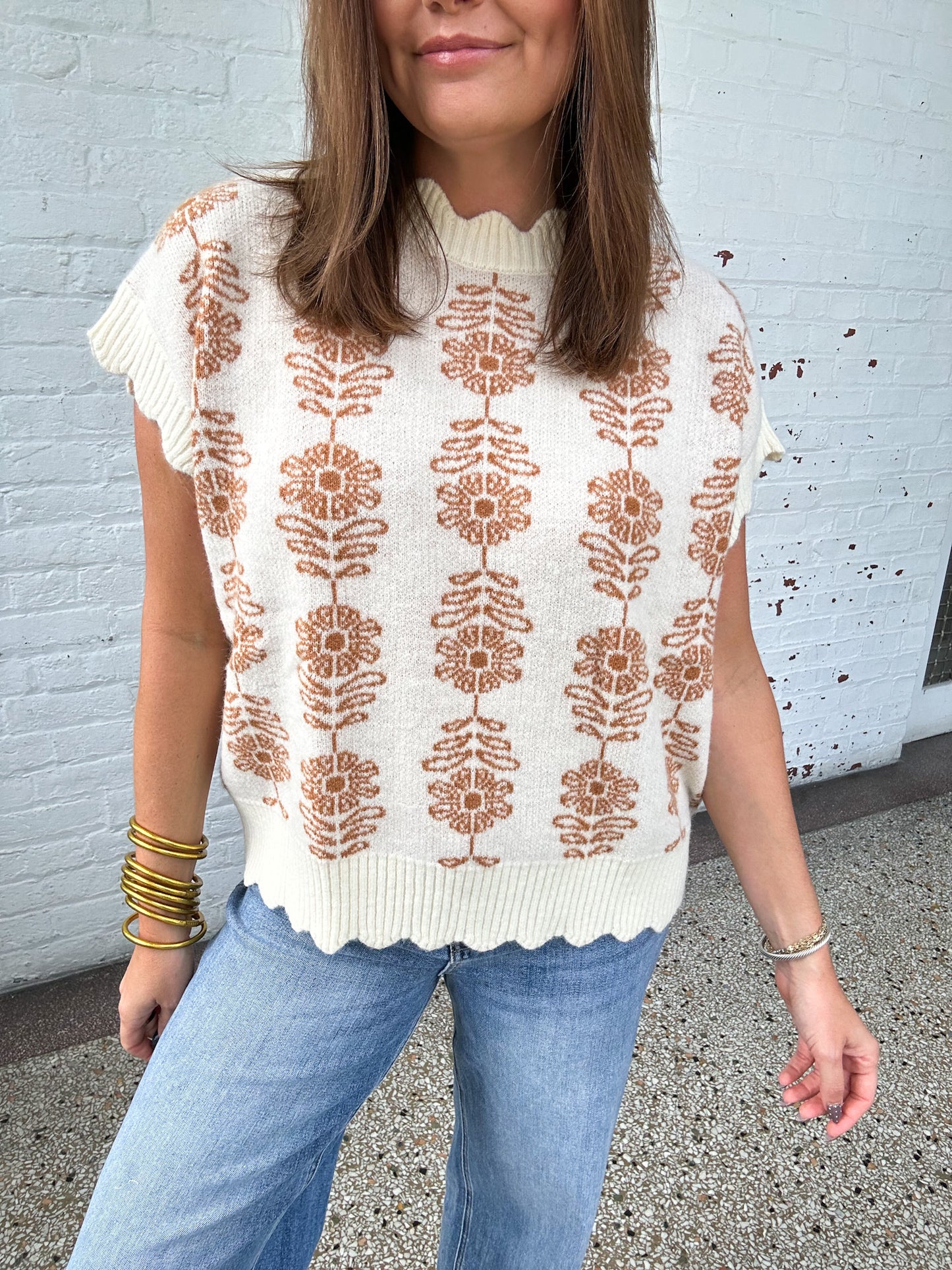 SOFT MEADOW SWEATER VEST