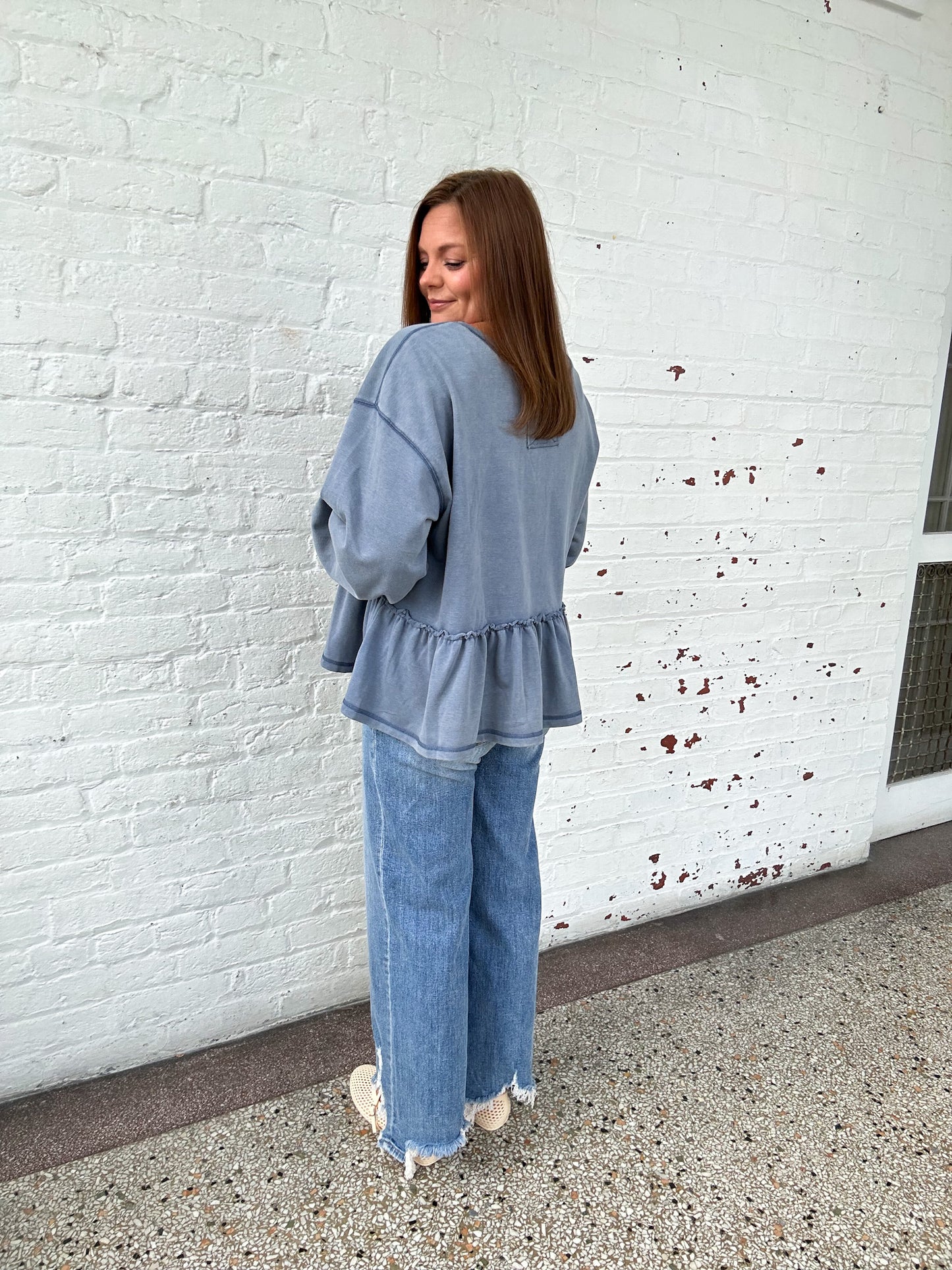 COZY COBALT TOP
