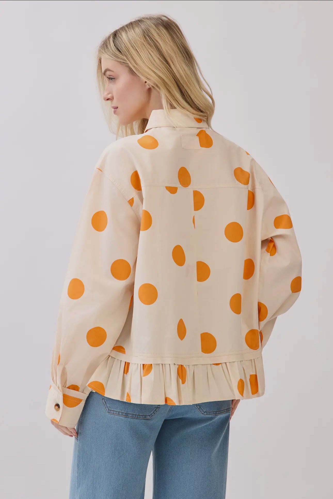 PRE-GAME POLKA DOT TOP