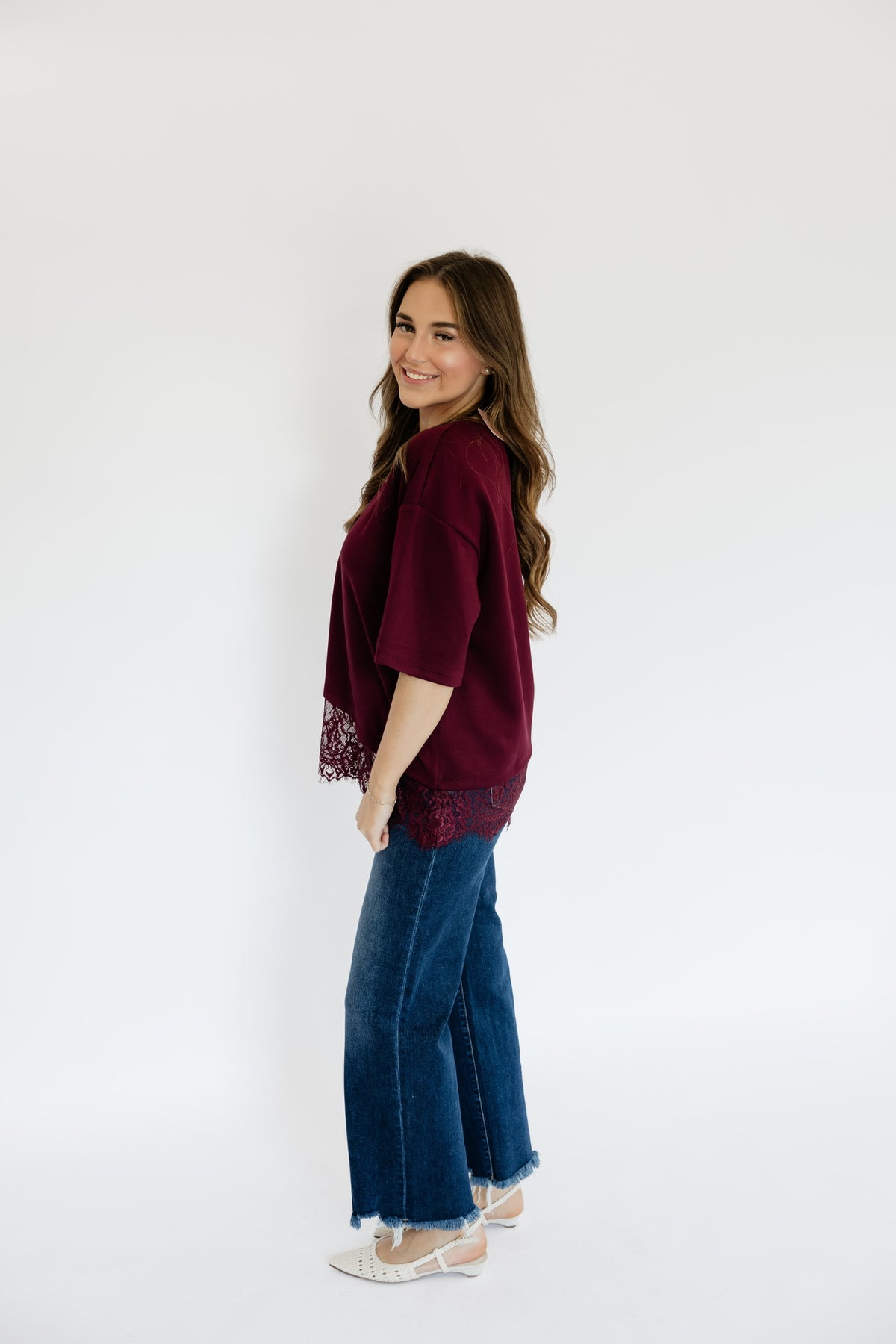 ELEVATE IT TOP - BURGUNDY