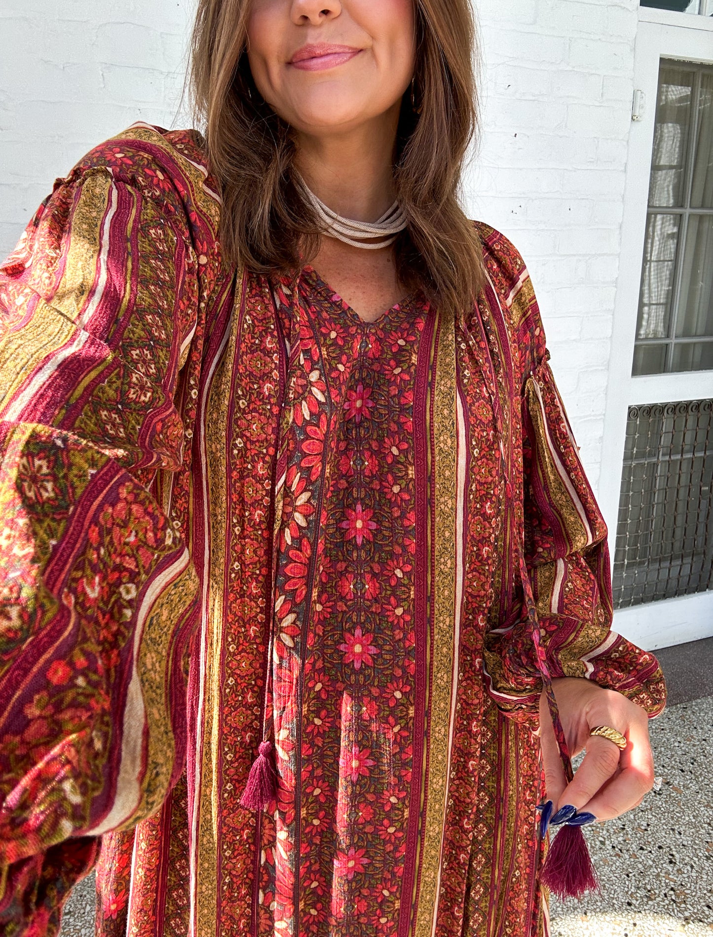 BOHO MAPLE MAXI DRESS