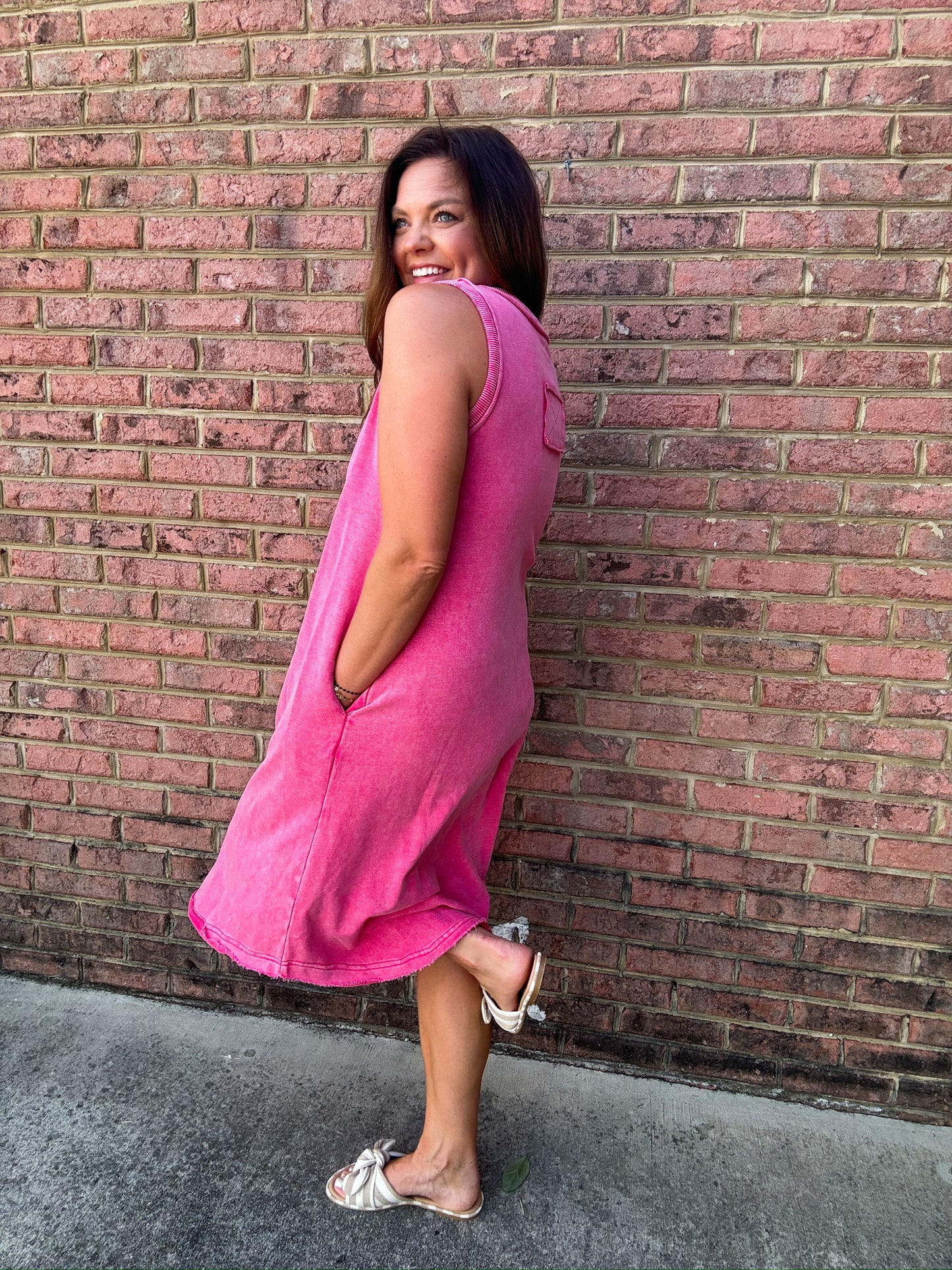 LOLA MIDI DRESS
