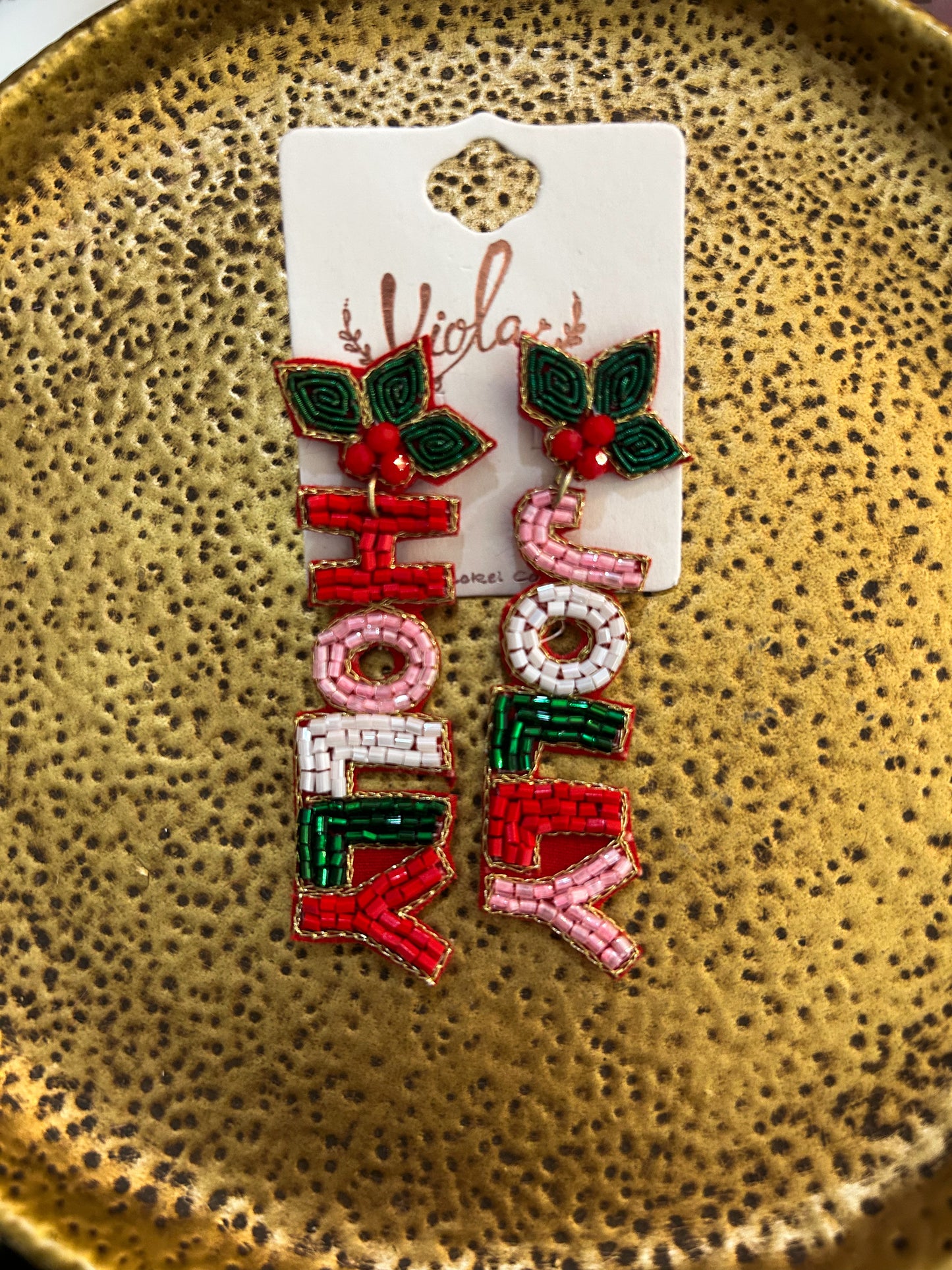 HOLLY JOLLY EARRINGS