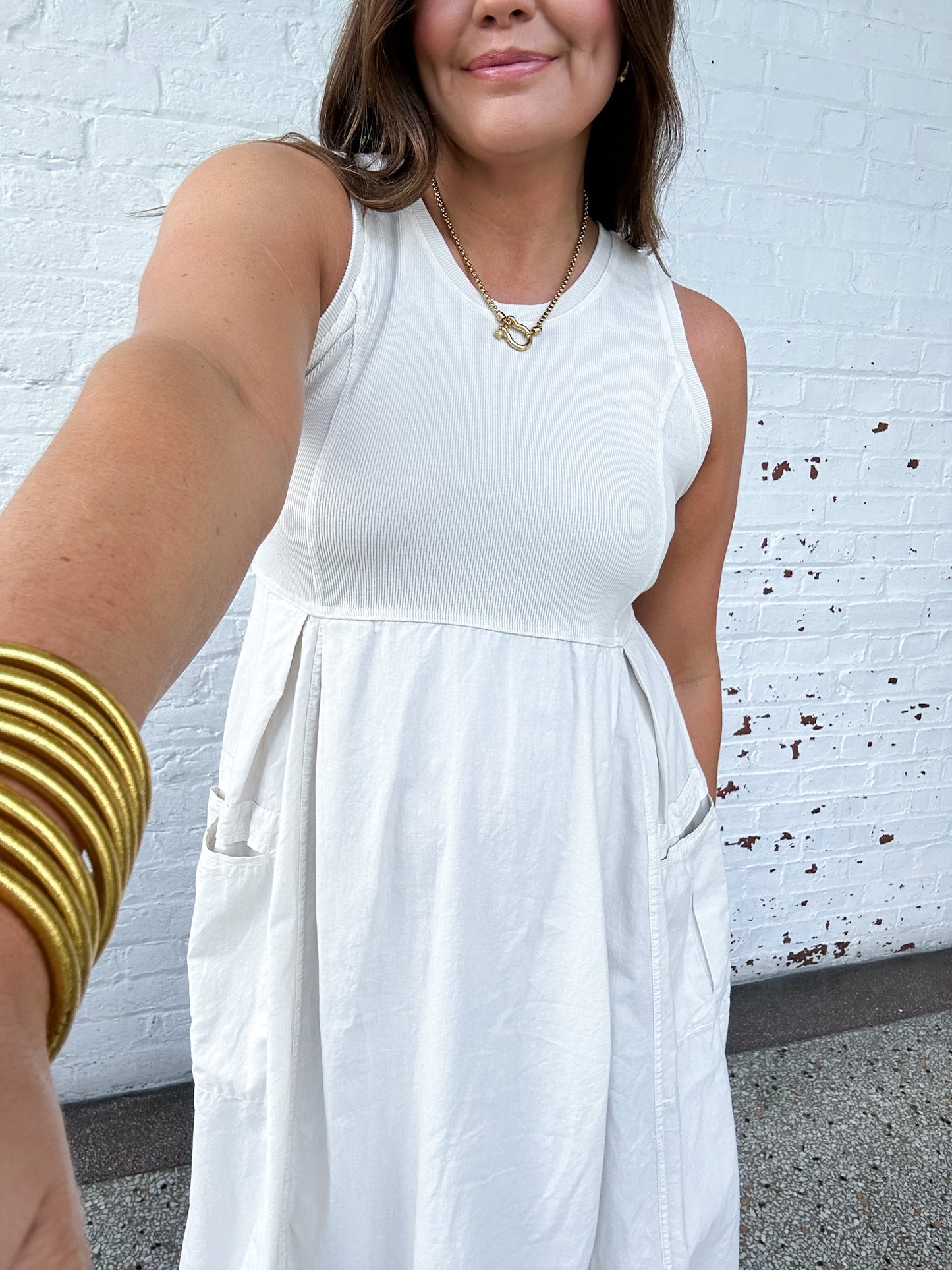 CAPRI CARGO MIDI DRESS