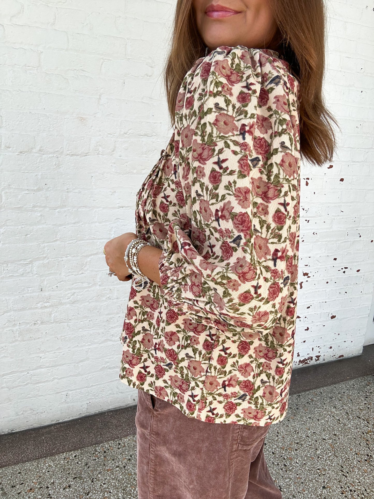 ROSEWOOD TOP - CREAM