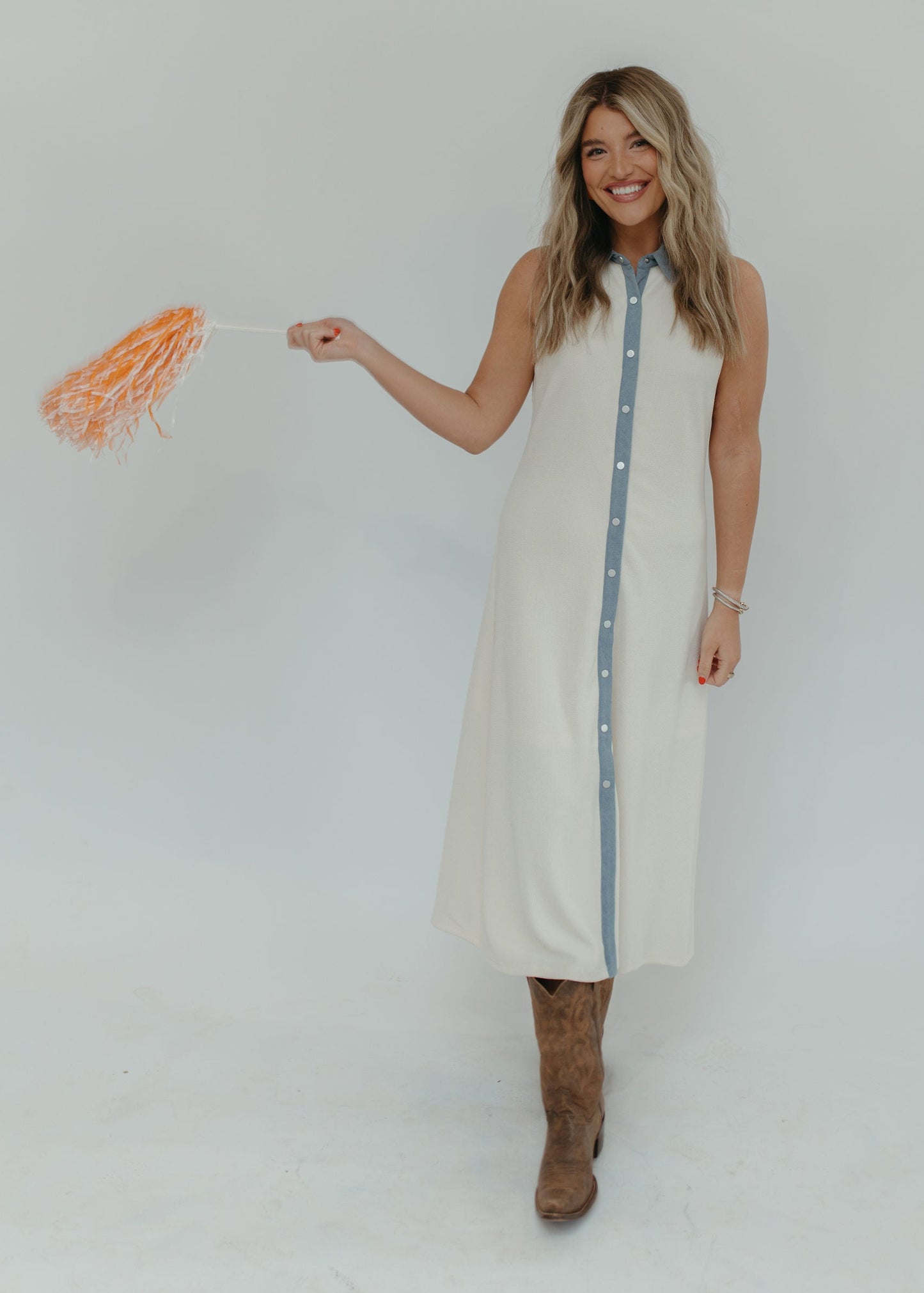 KEEP IT SIMPLE MIDI DRESS