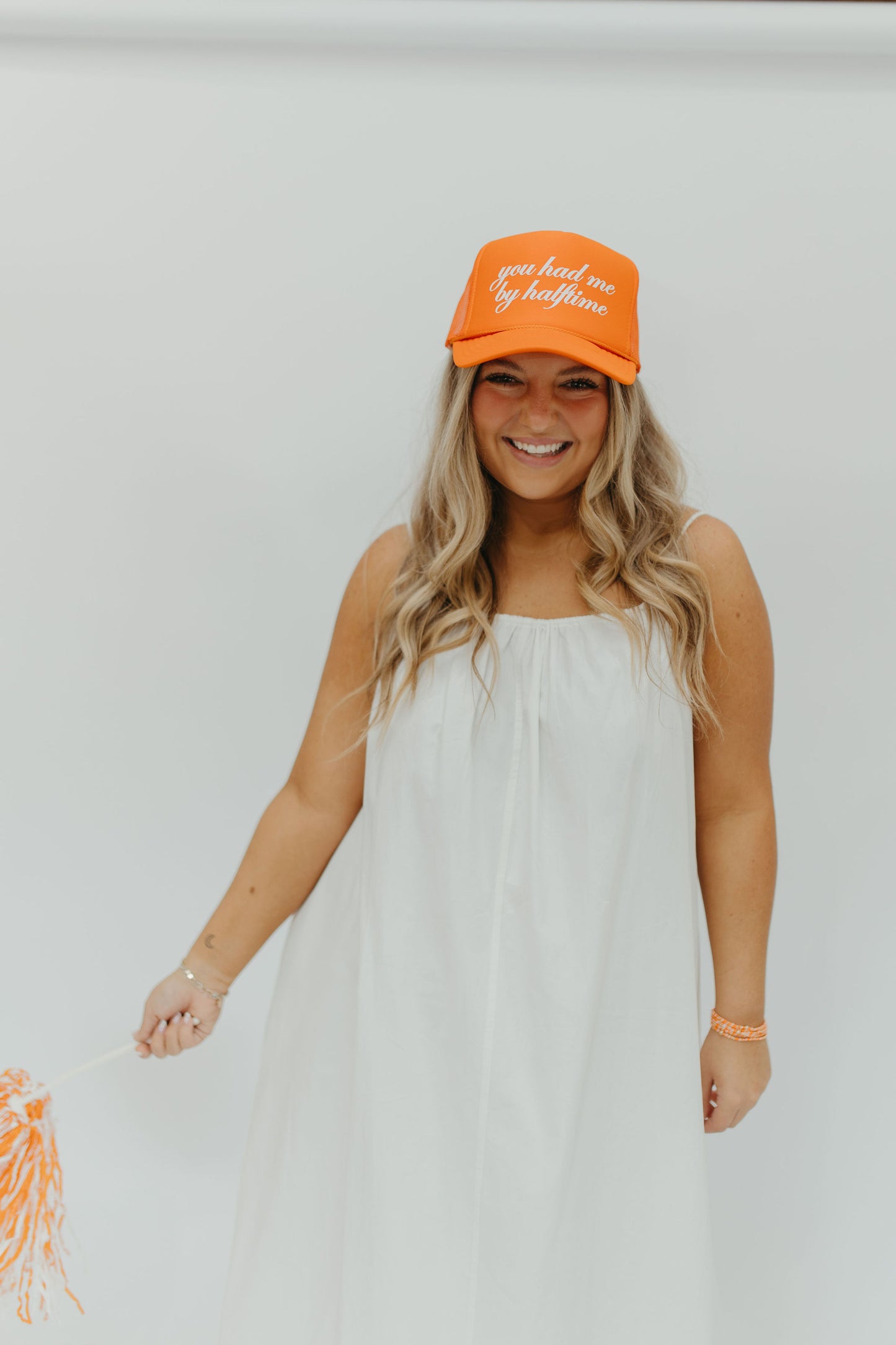 SIDELINES POPLIN MIDI DRESS