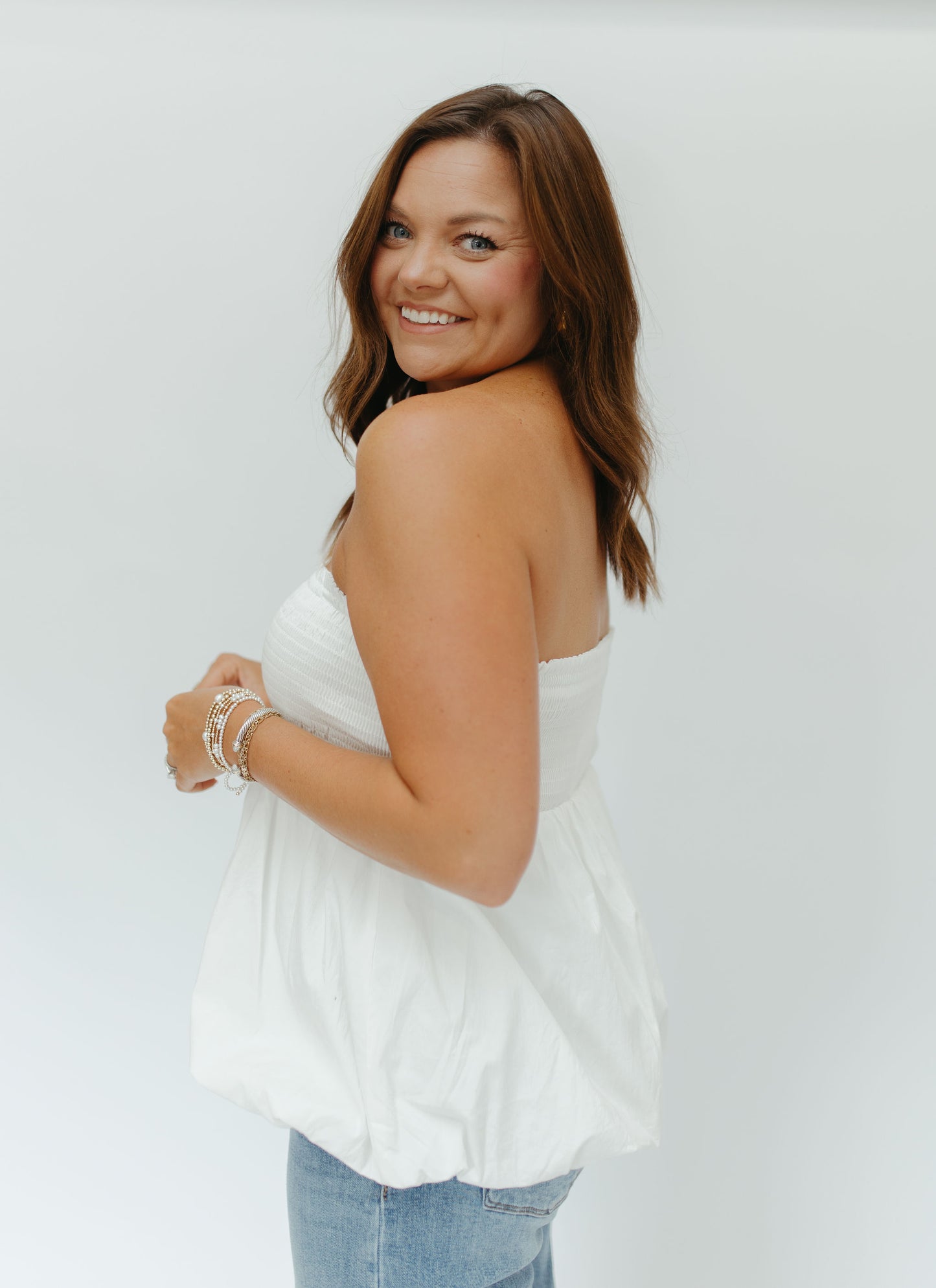 GAMEDAY BUBBLE TUBE TOP