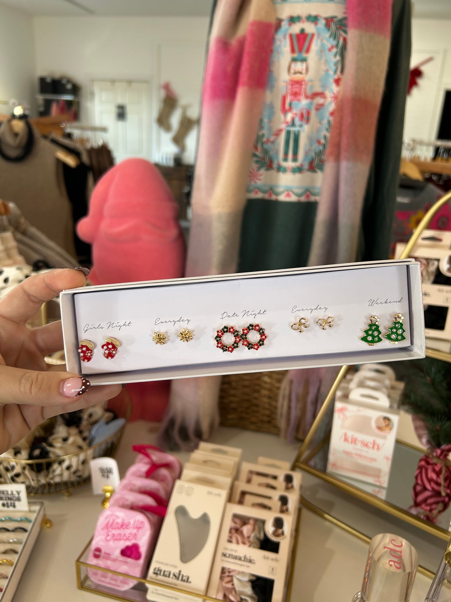 XMAS STUD SET