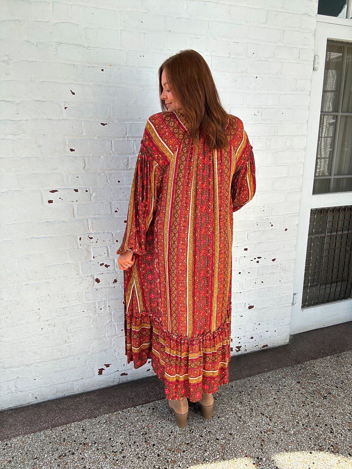 BOHO MAPLE MAXI DRESS