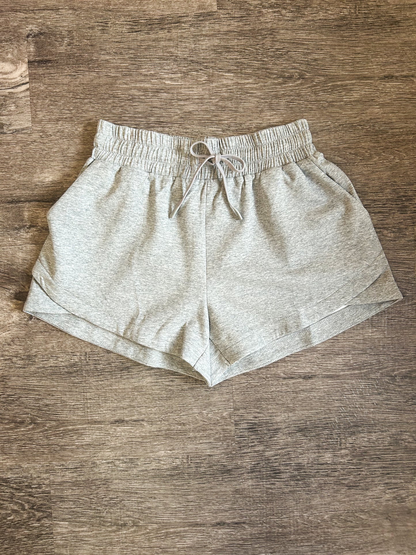 GREY SUPER SHORTS