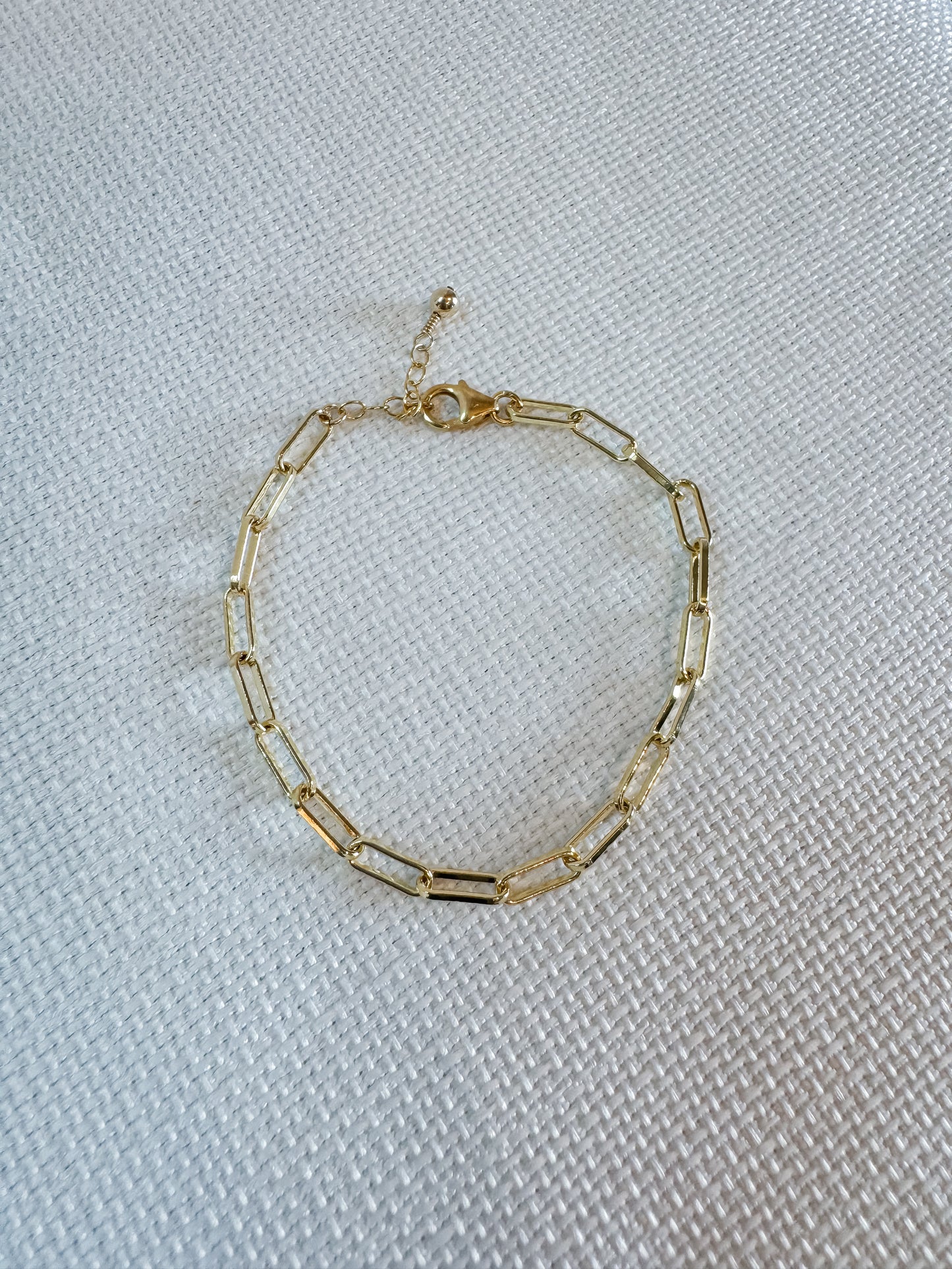 Paperclip Chain Bracelet