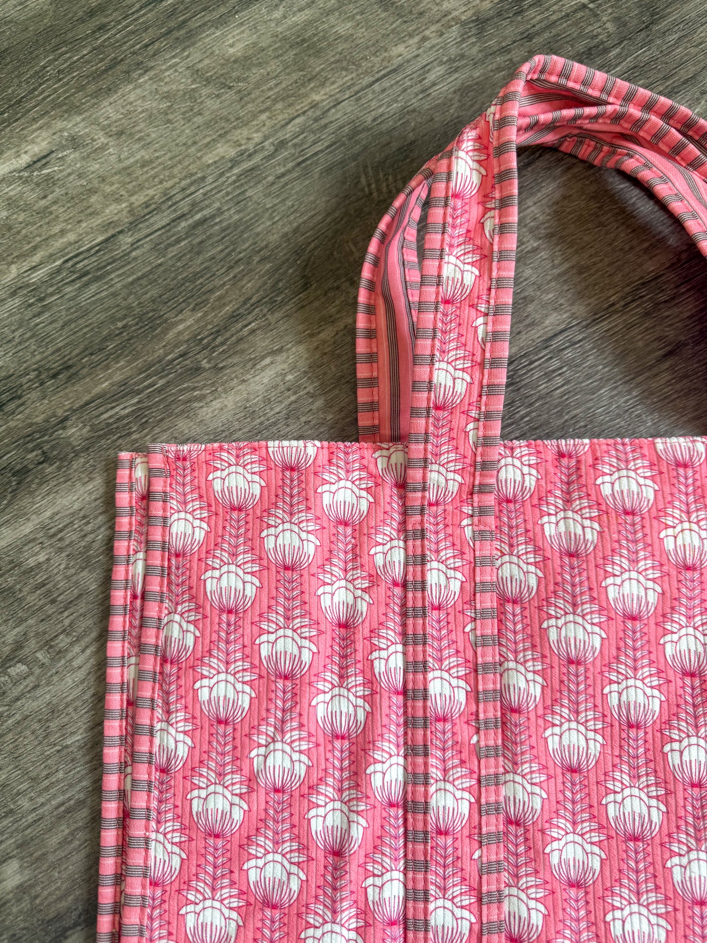QUILTED BAG - PINK