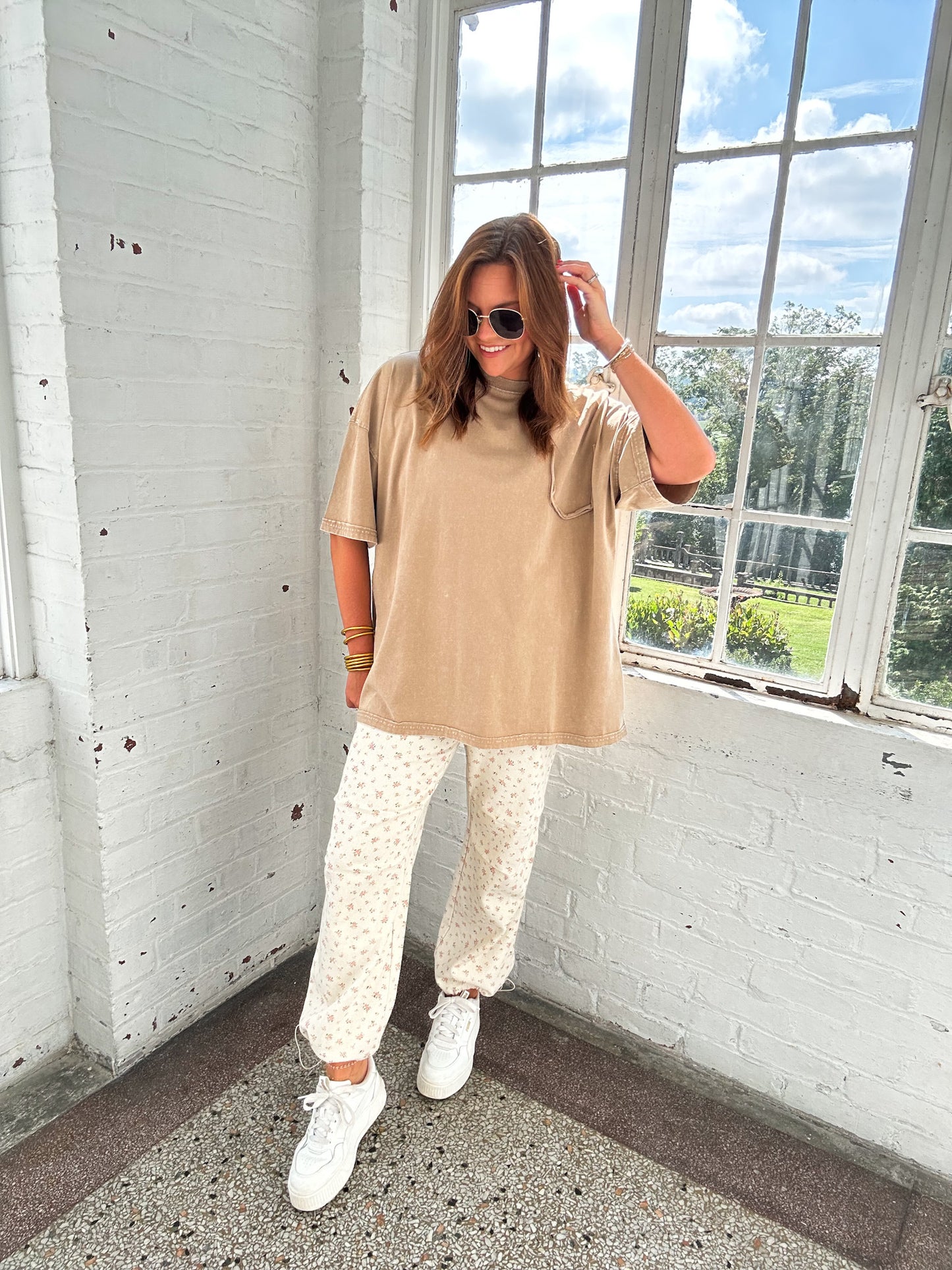 LATTE BOXY TEE