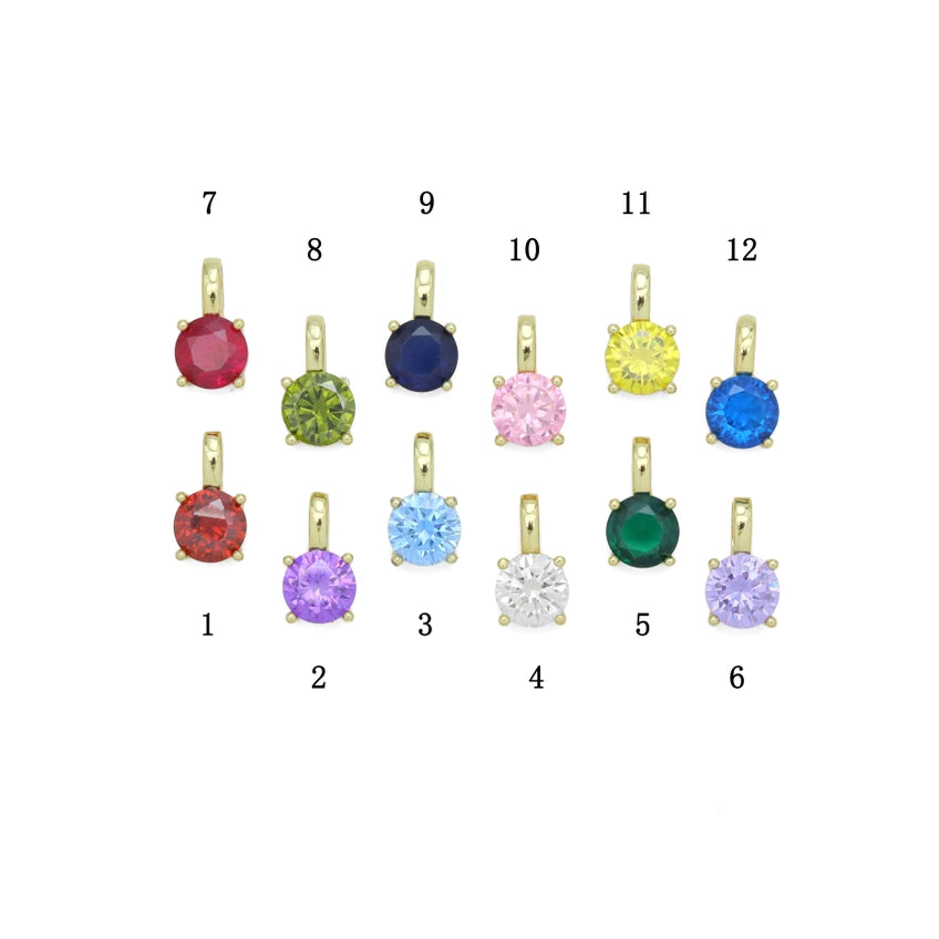 Birthstone Pendant Charm