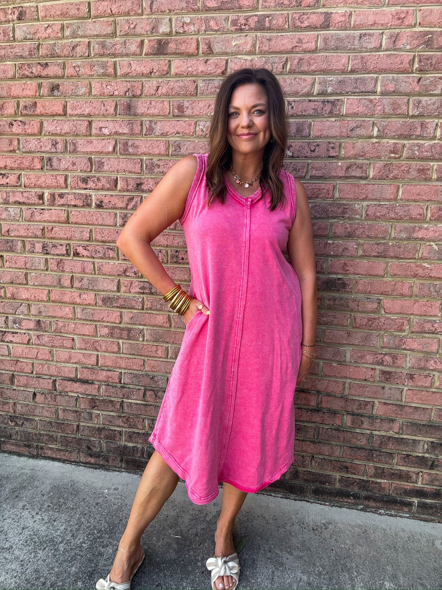 LOLA MIDI DRESS