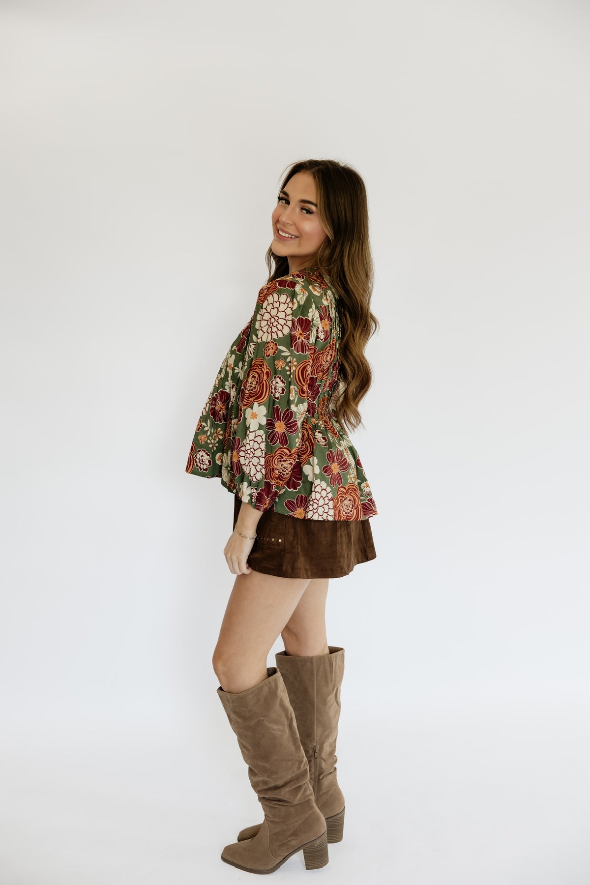 ABSTRACT AUTUMN TOP