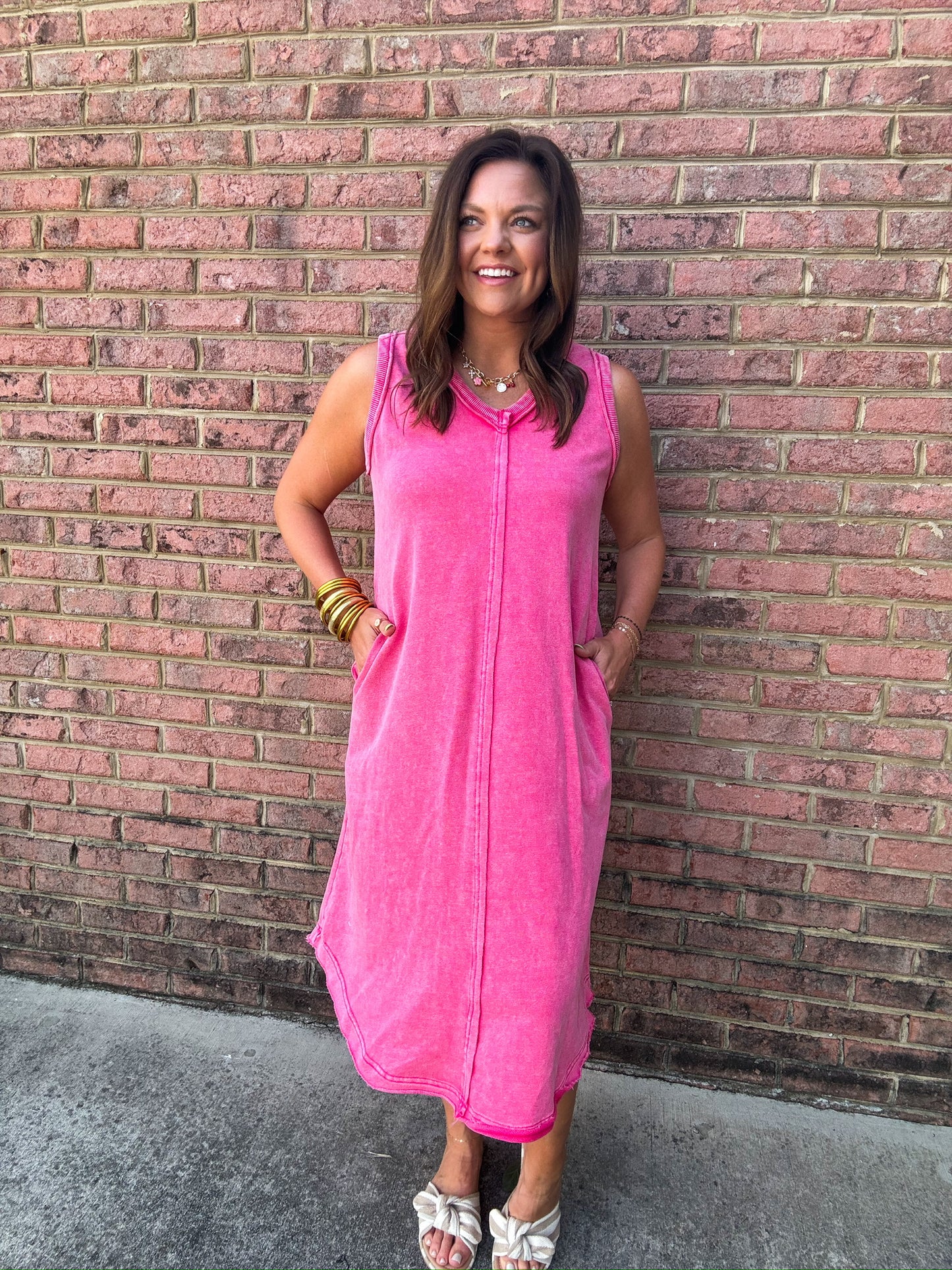LOLA MIDI DRESS