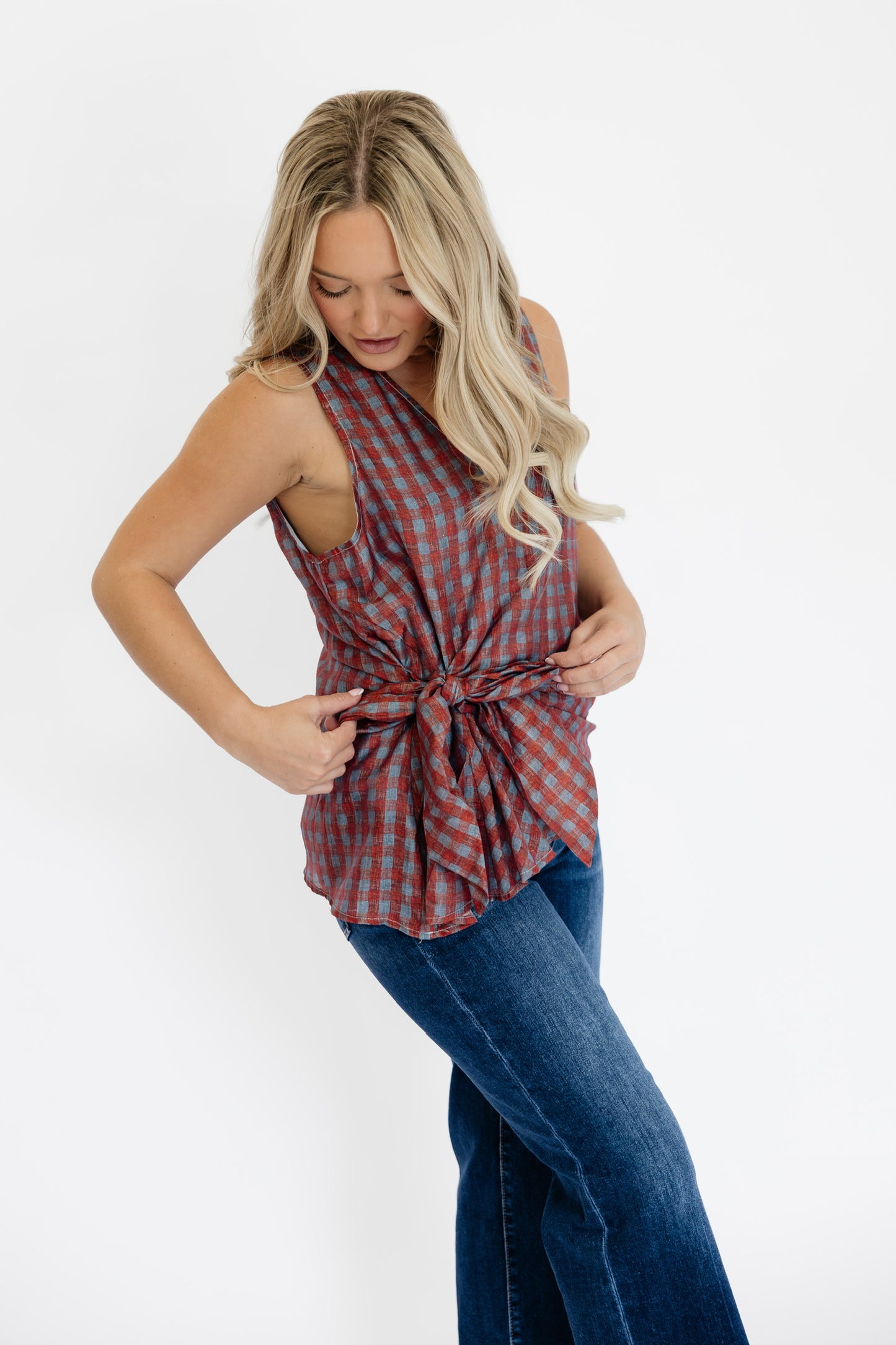 SIDE TIE TOP