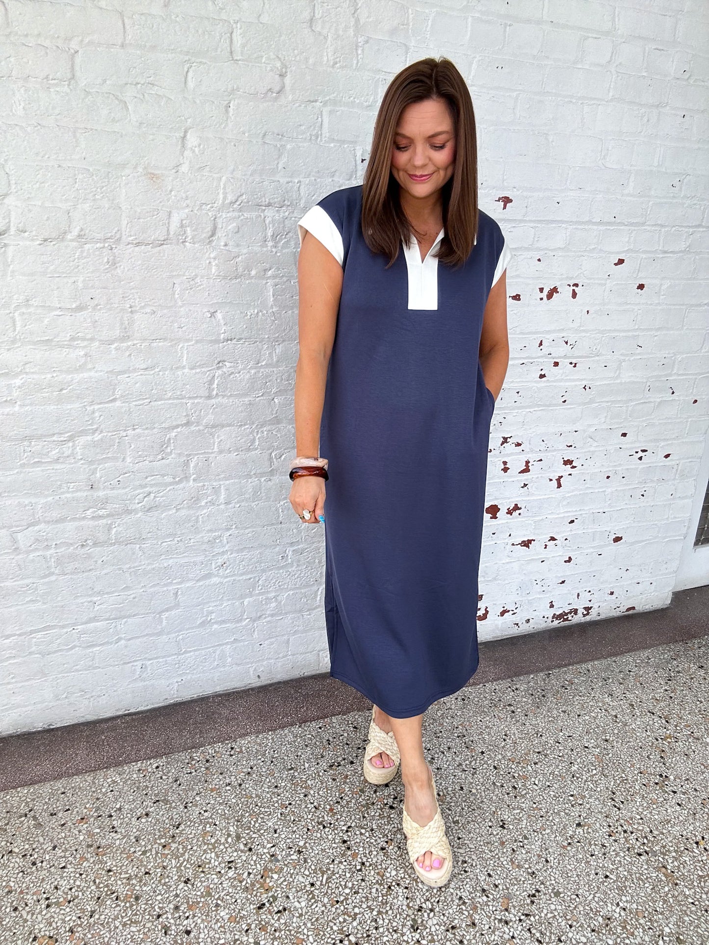 MIDNIGHT TIDE MAXI DRESS
