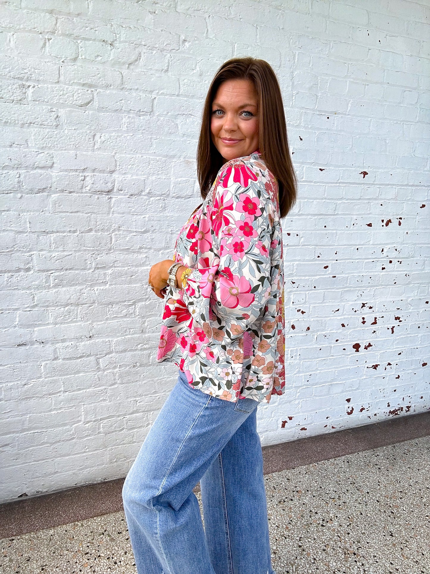 LET IT BE FLORAL TOP