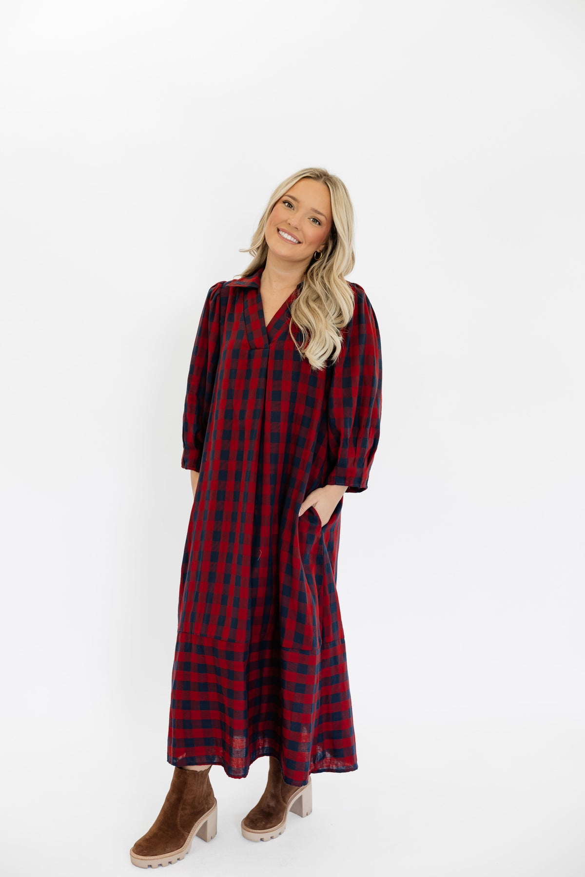AMERICANA MIDI DRESS
