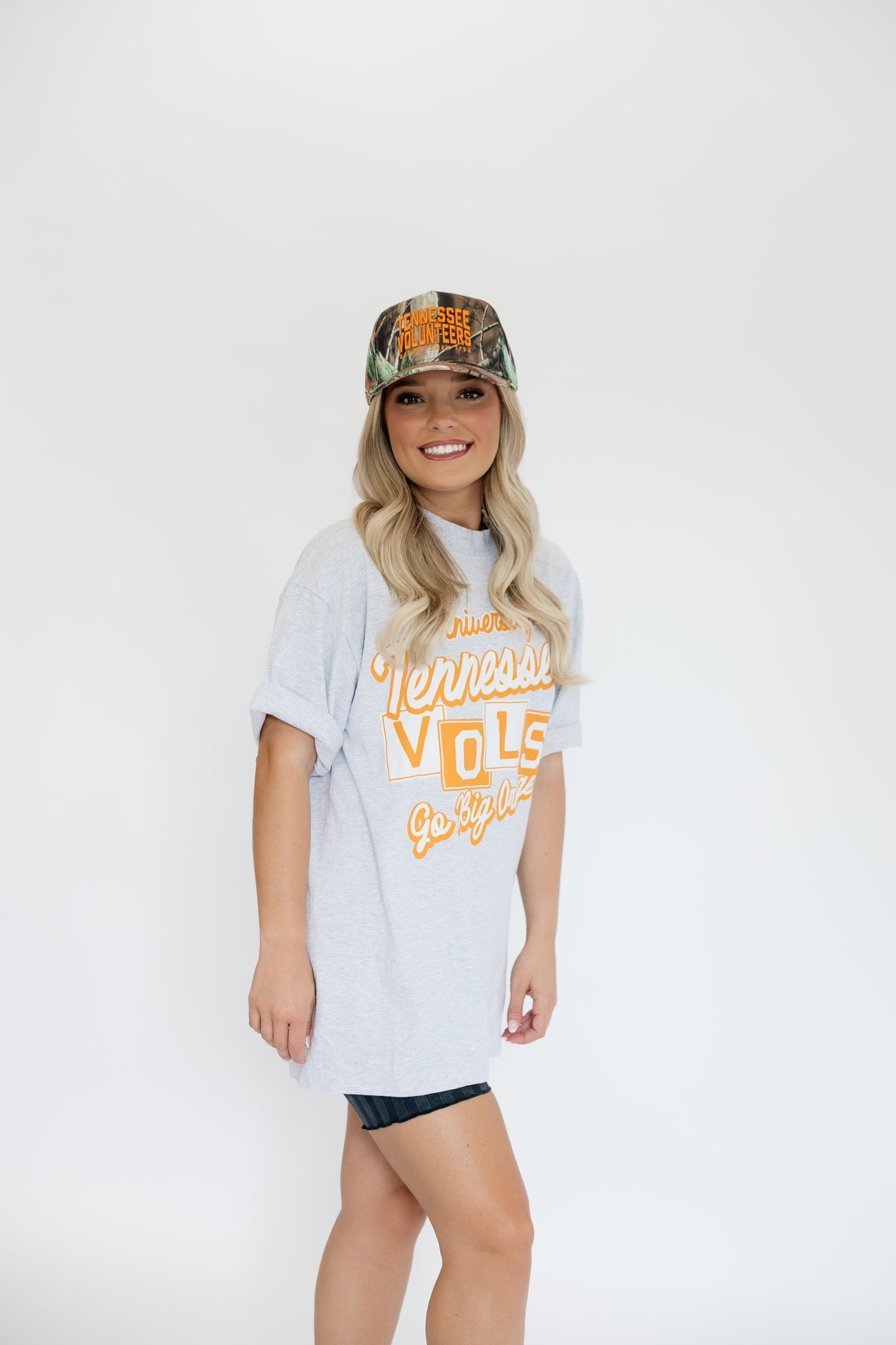 VOLS SQUARE LETTERING BOXY TEE