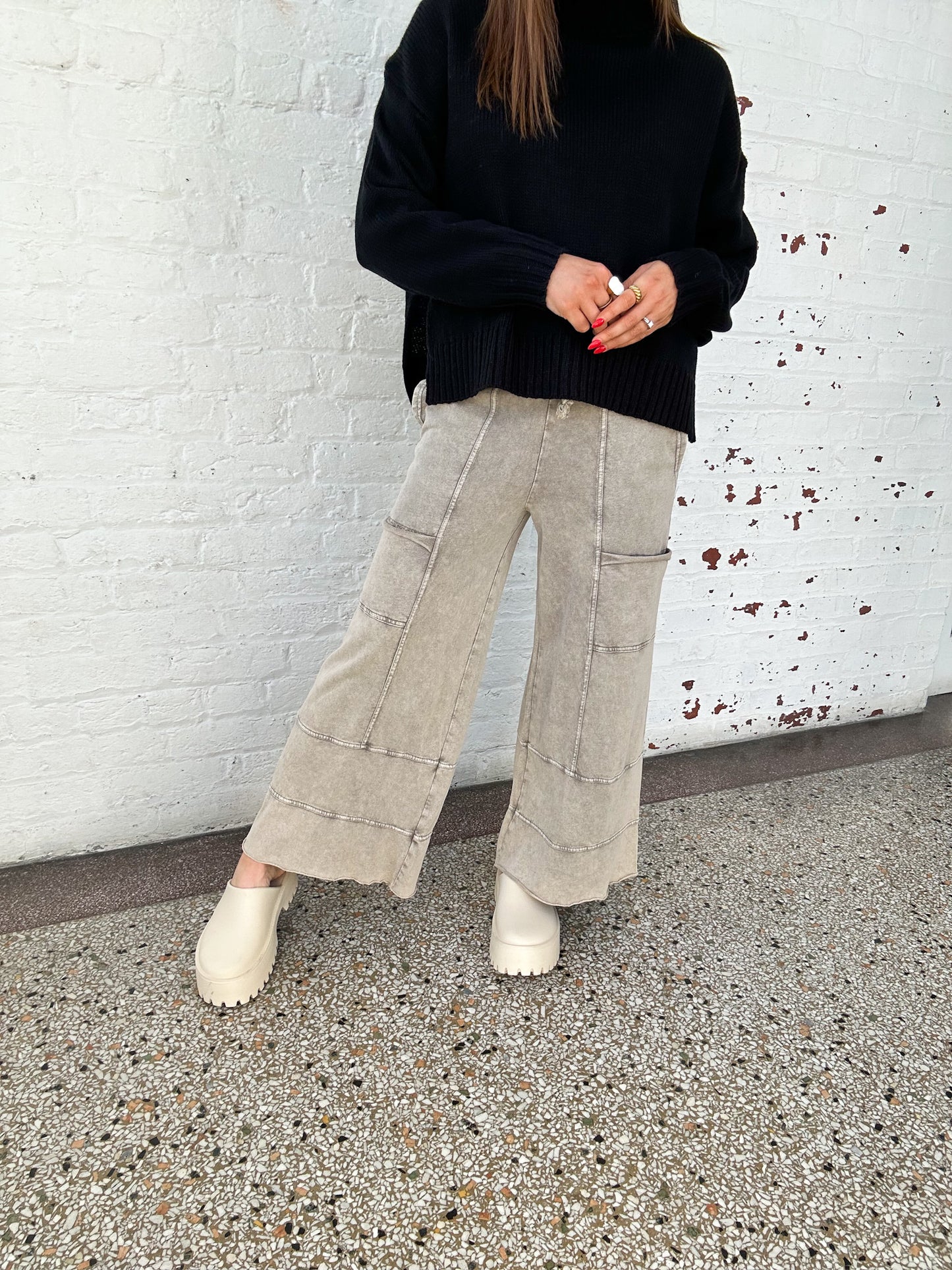 GOOD DAYS PANTS - STONE