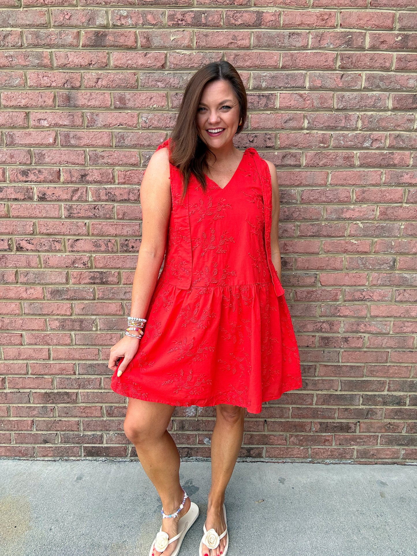 BOTANICAL BLOOMS DRESS