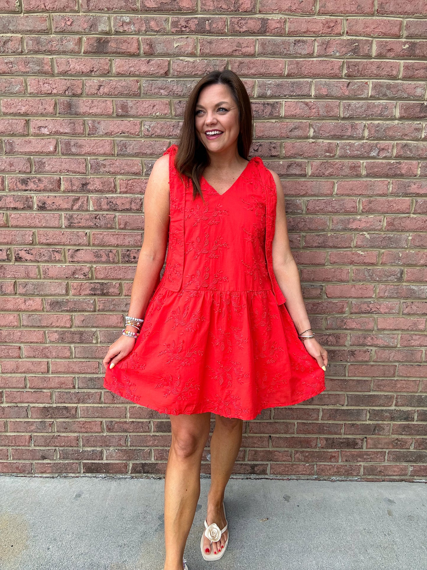 BOTANICAL BLOOMS DRESS