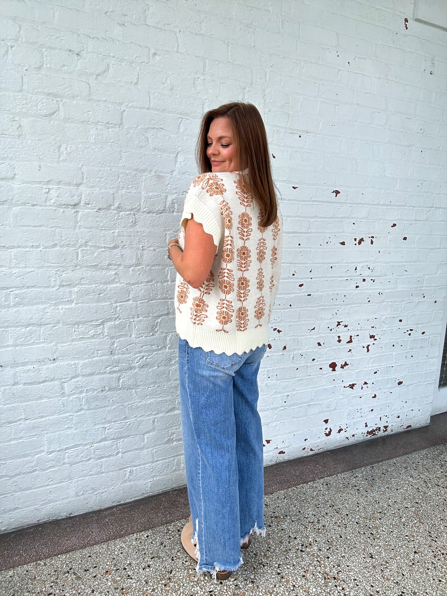 SOFT MEADOW SWEATER VEST