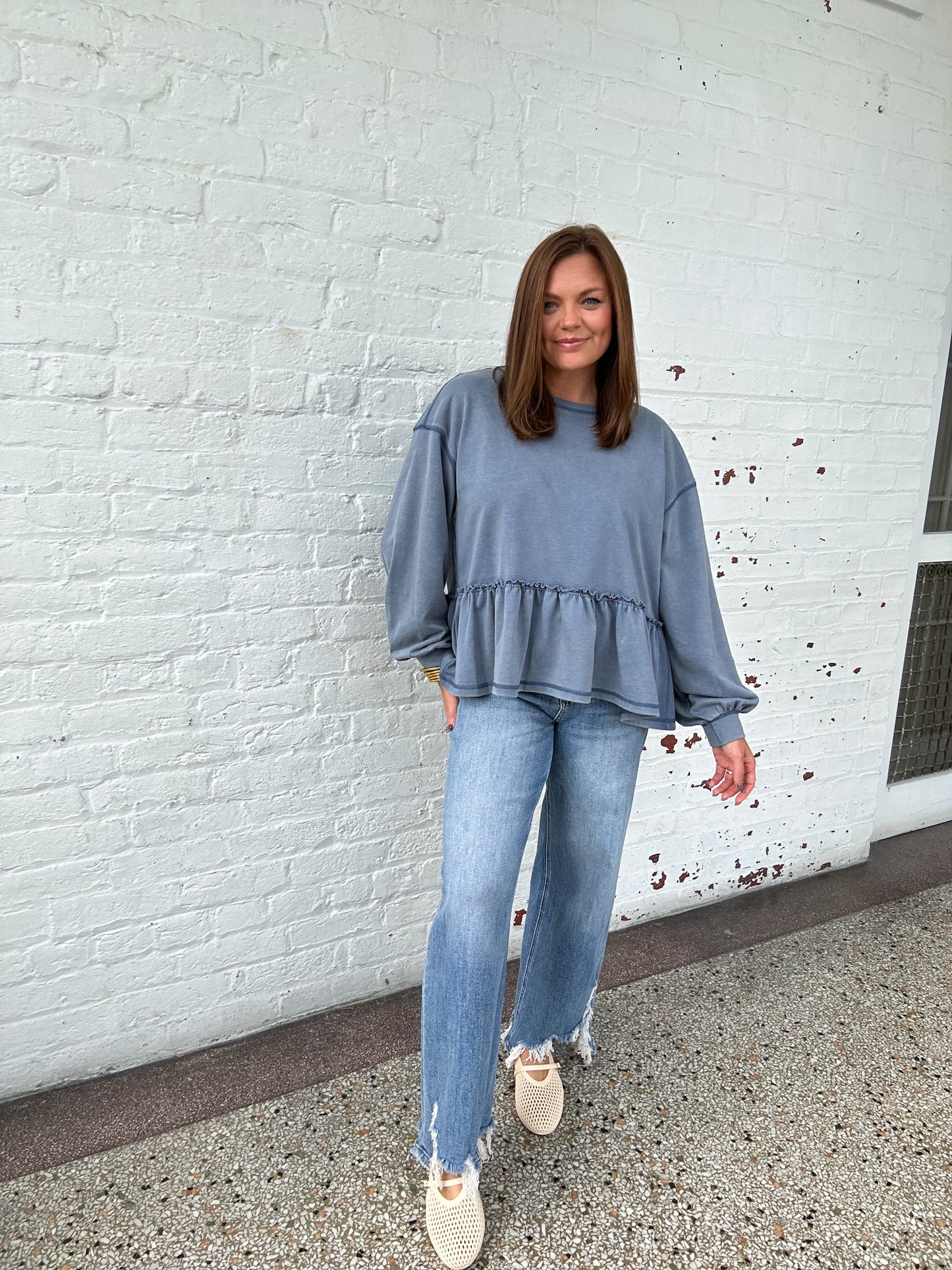 COZY COBALT TOP