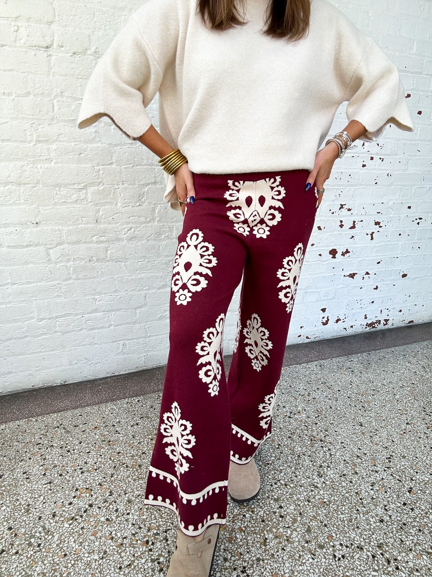 GLASS OF MERLOT PANTS