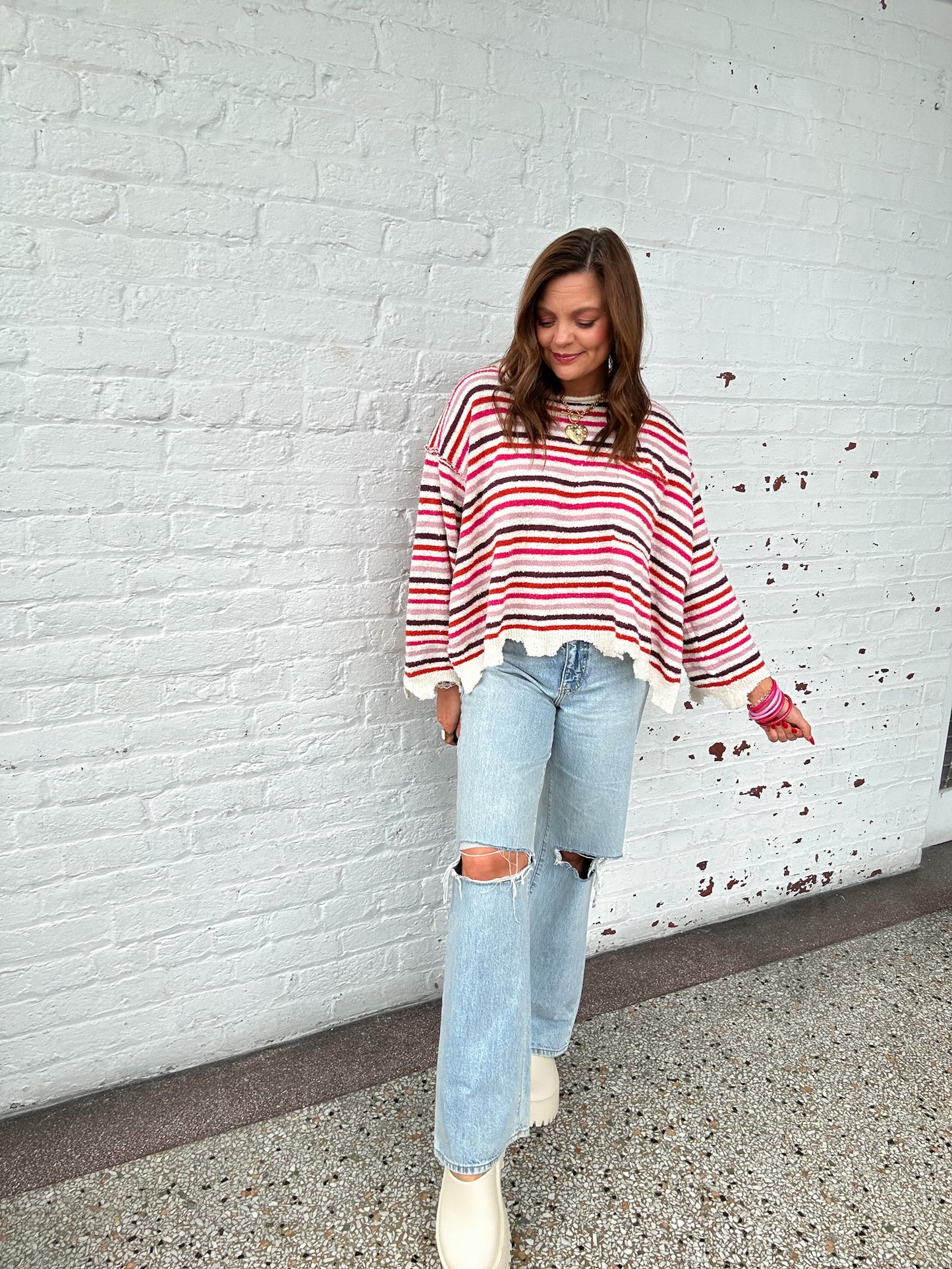 MAKE ME BLUSH SWEATER