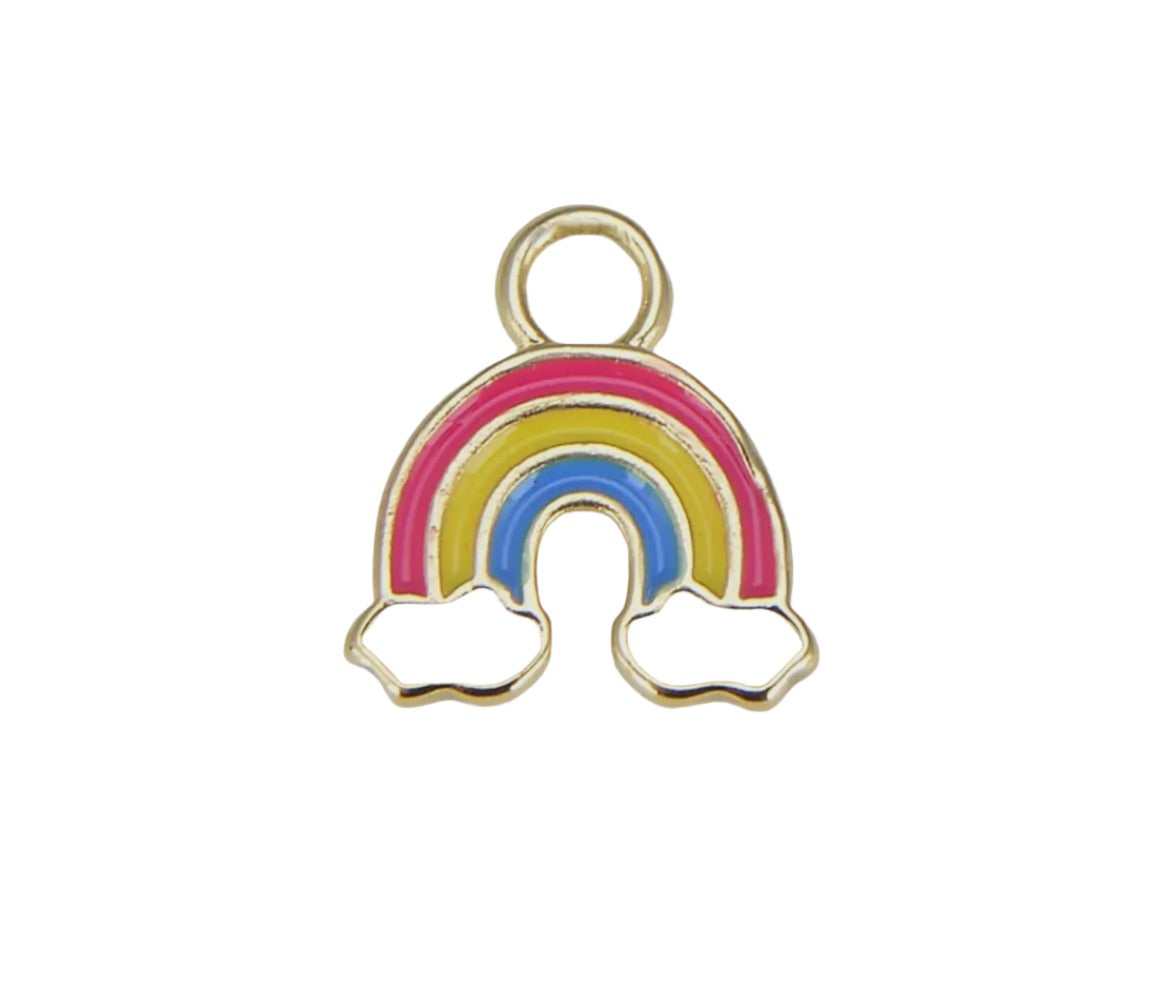 Enamel Rainbow Charm