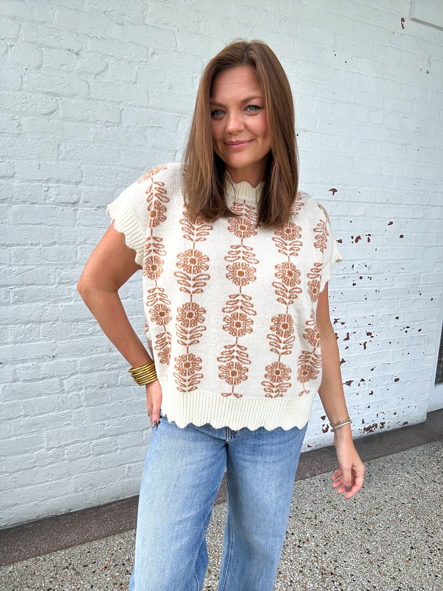 SOFT MEADOW SWEATER VEST