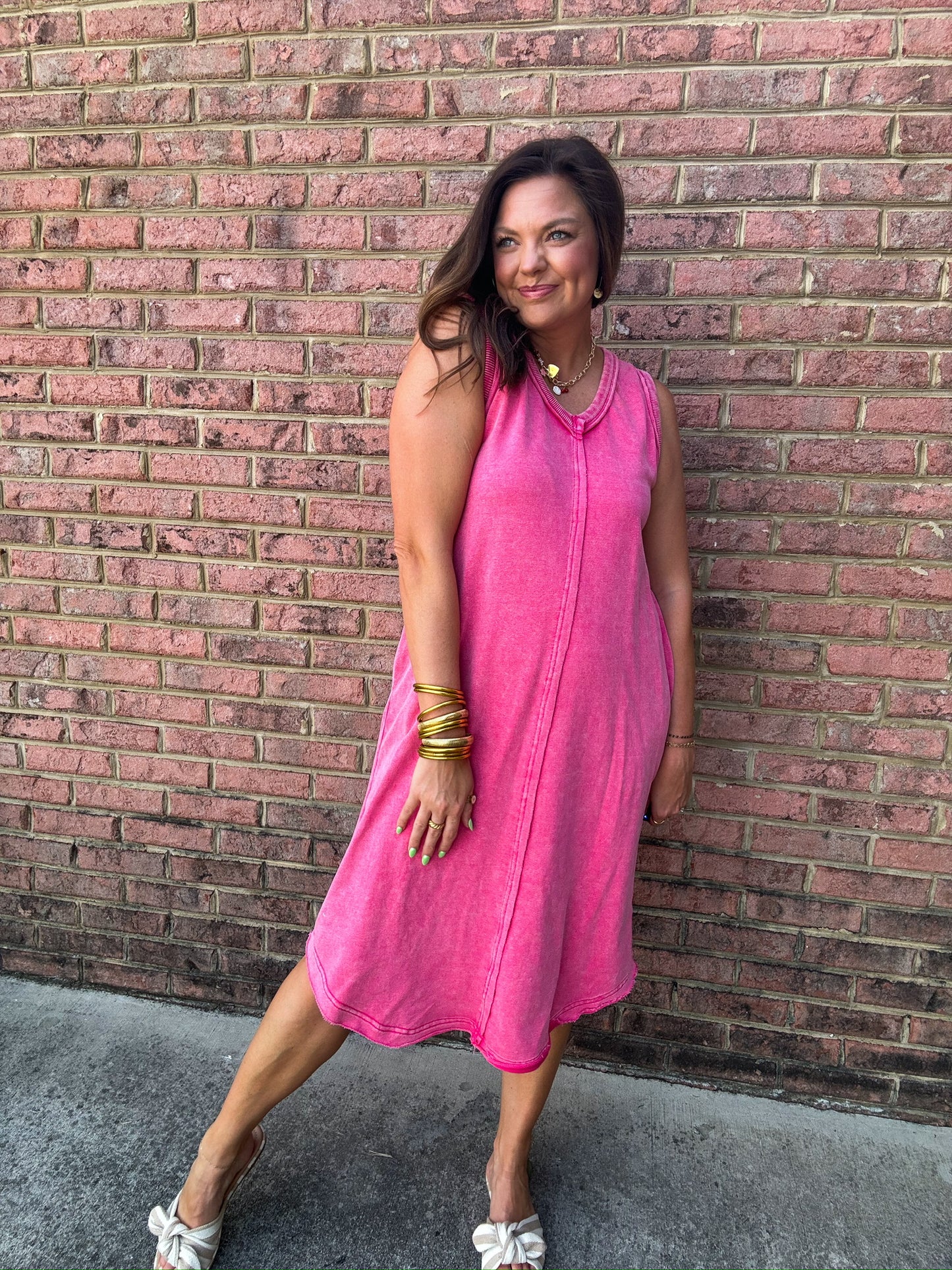 LOLA MIDI DRESS