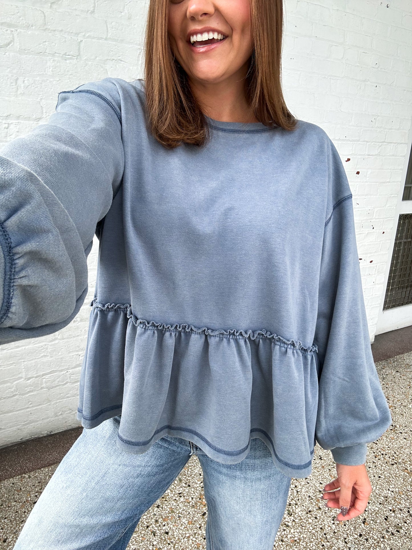 COZY COBALT TOP