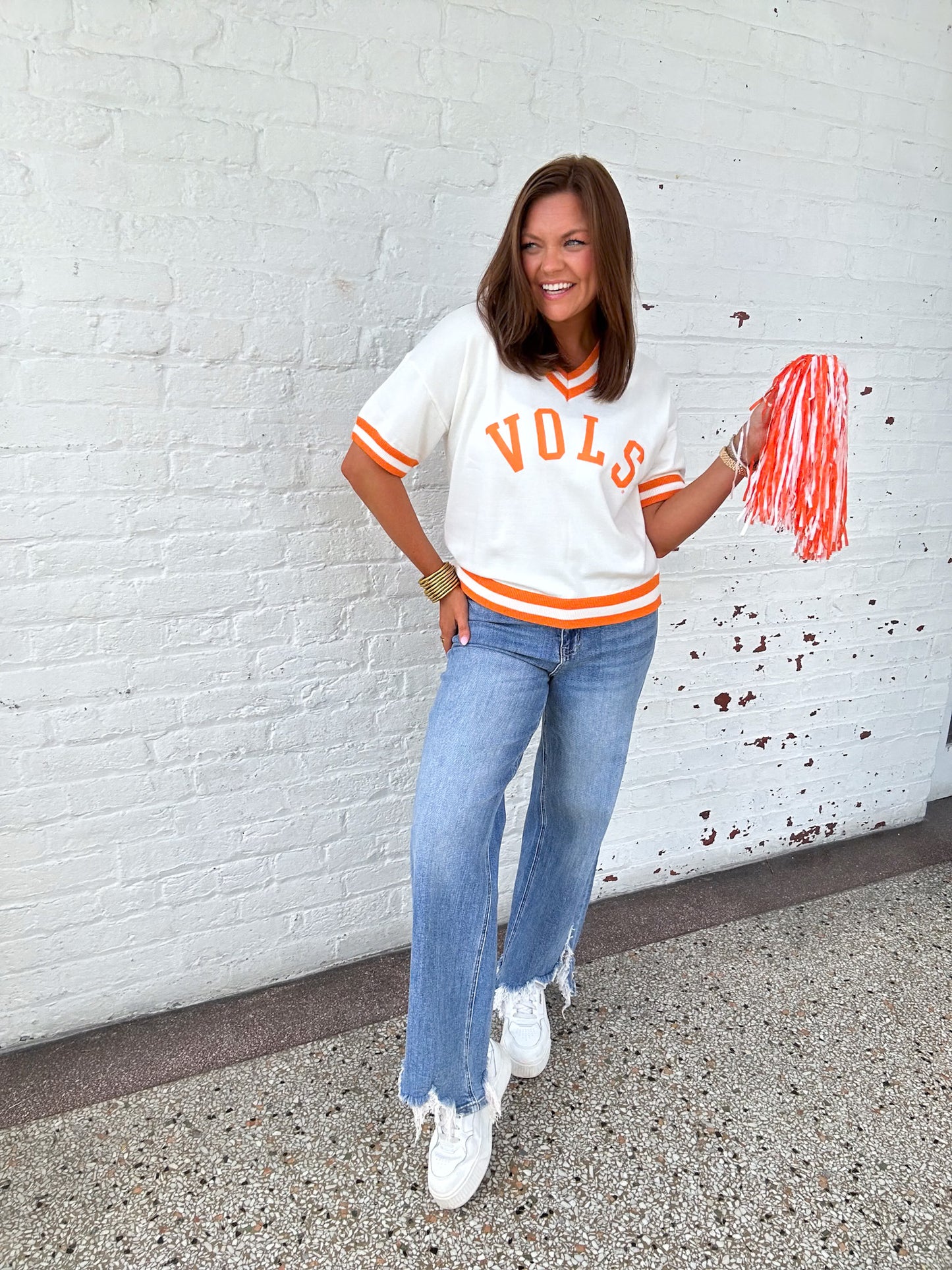 VOLS VARSITY SWEATER TOP