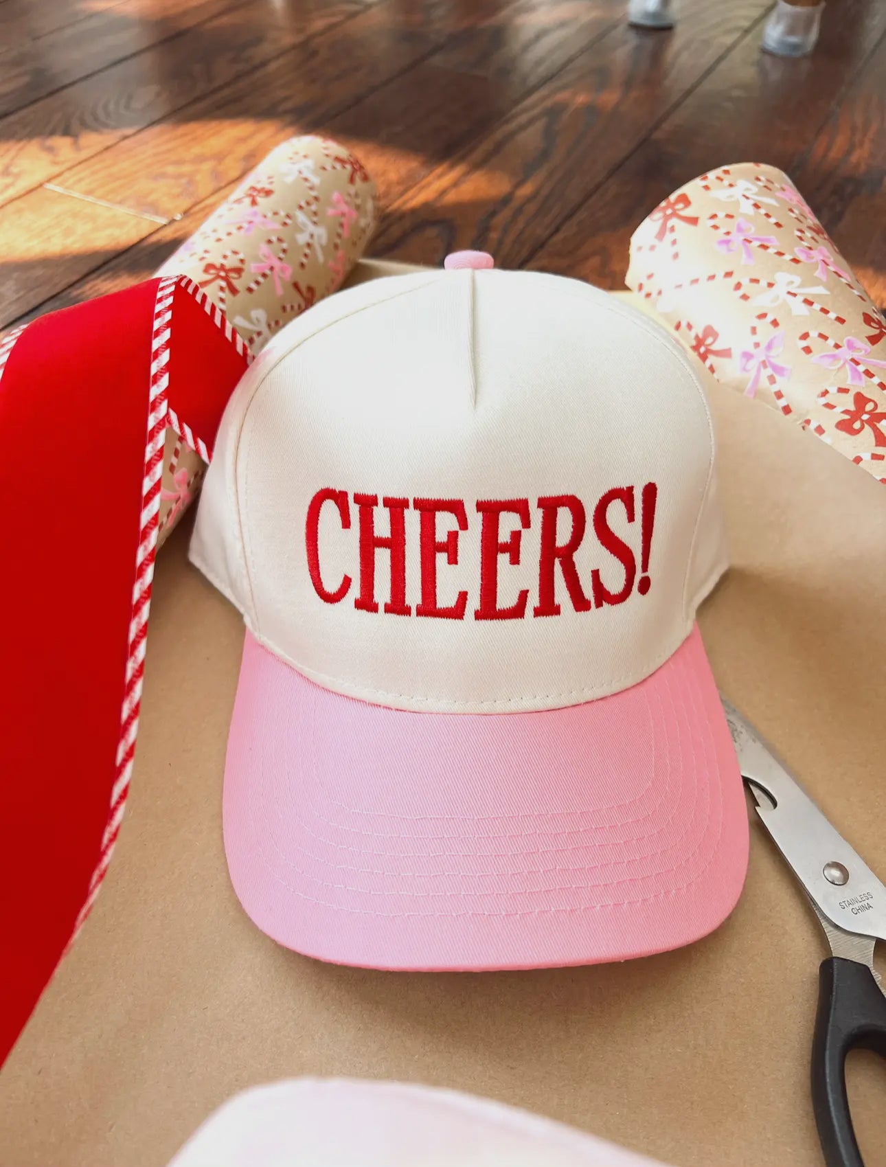 CHEERS VINTAGE TRUCKER HAT