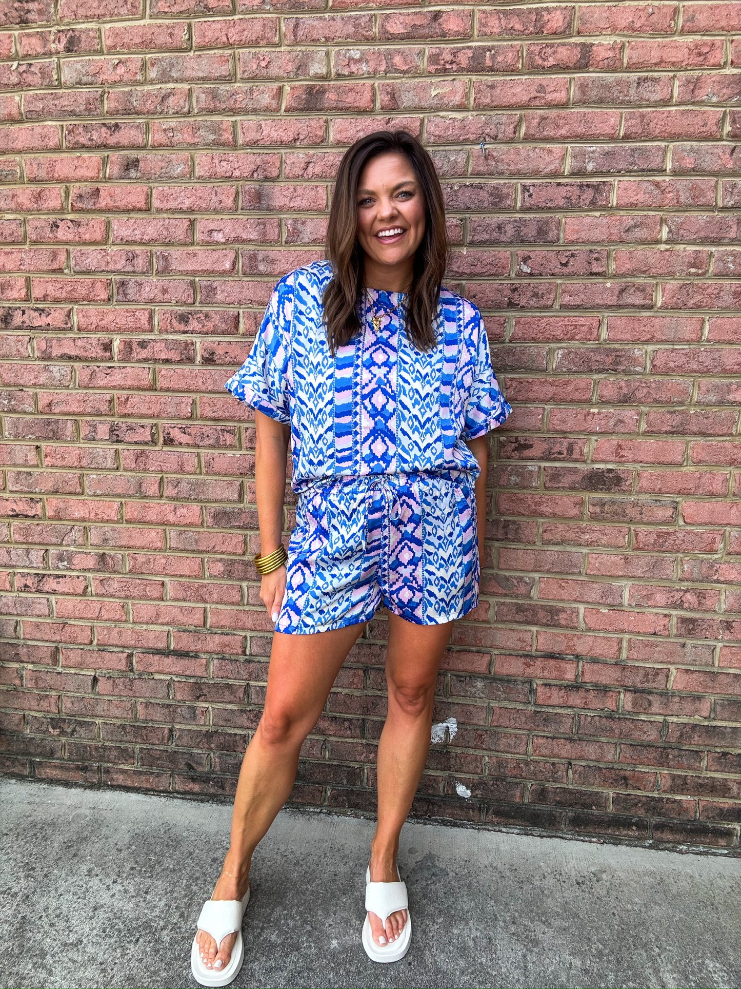 MARIE PRINTED TOP