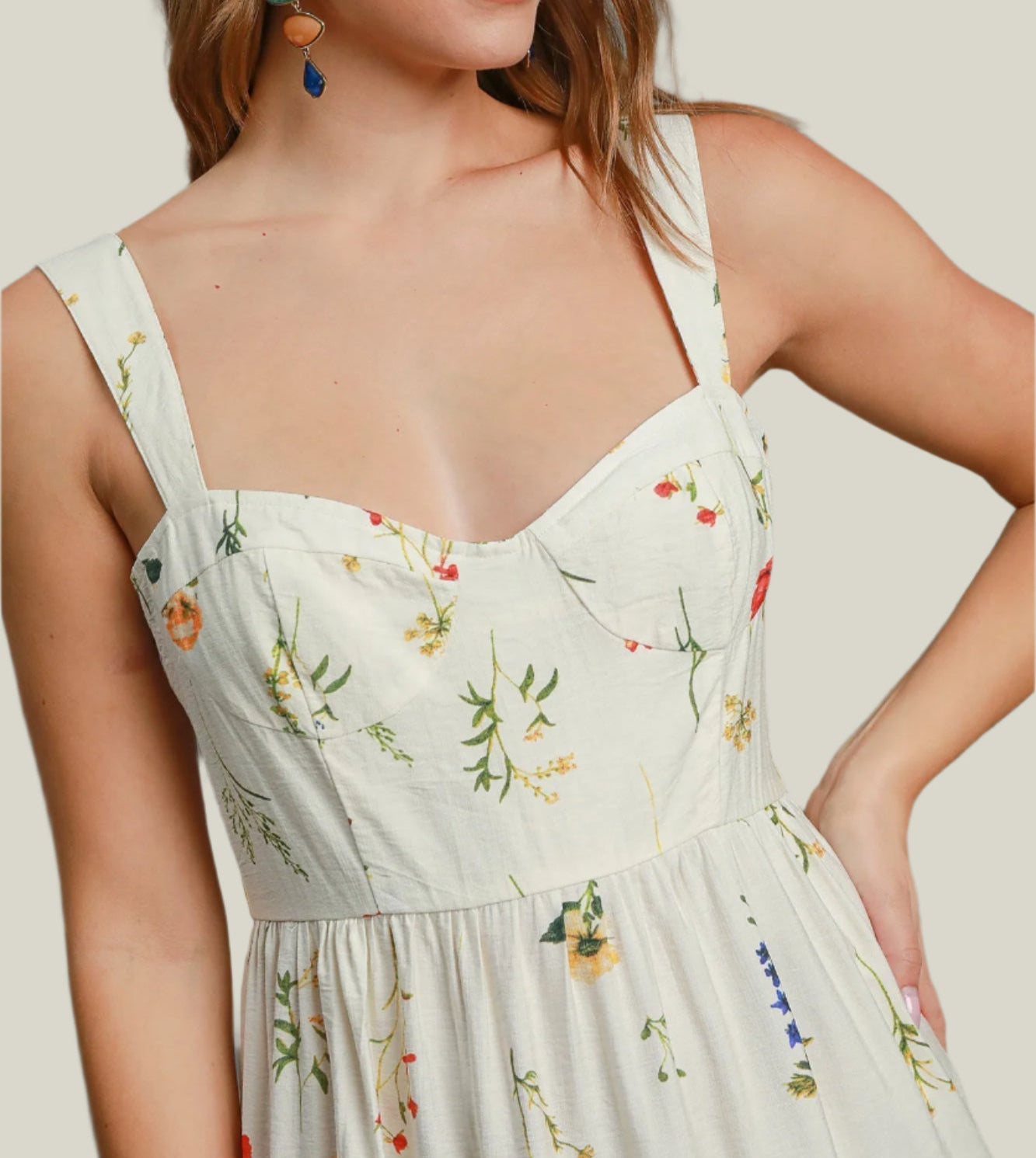BOTANICAL GARDENS DRESS - SIZE MEDIUM