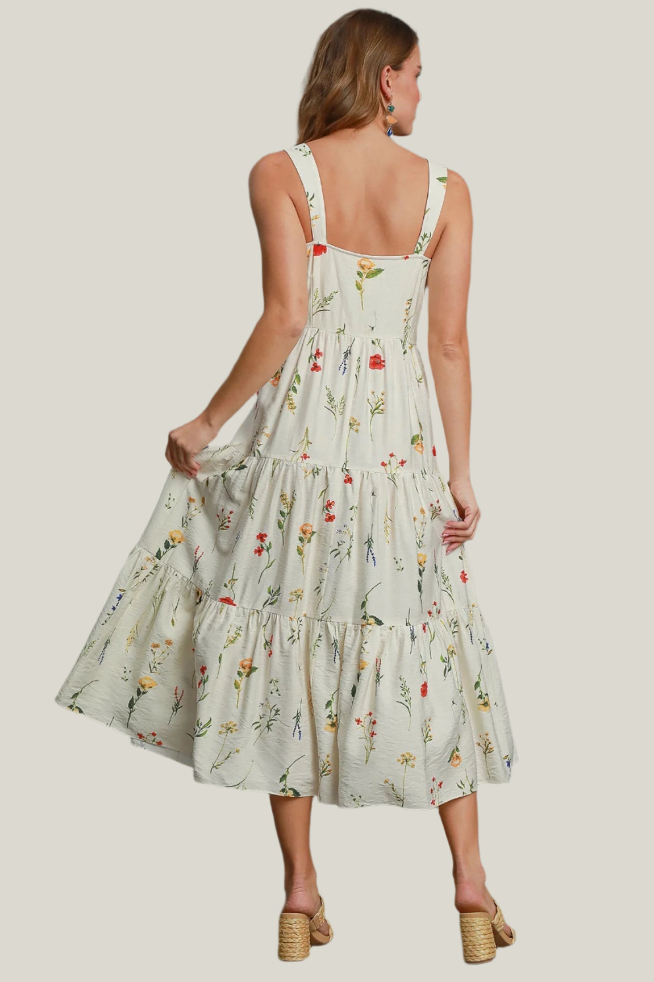 BOTANICAL GARDENS DRESS - SIZE MEDIUM