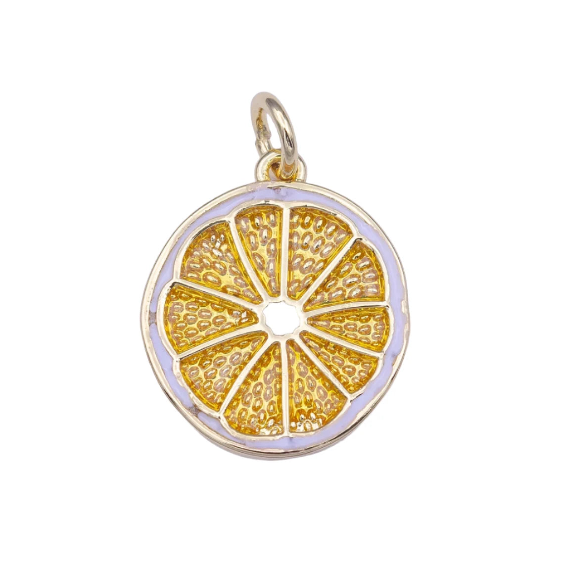 Orange Slice Charm