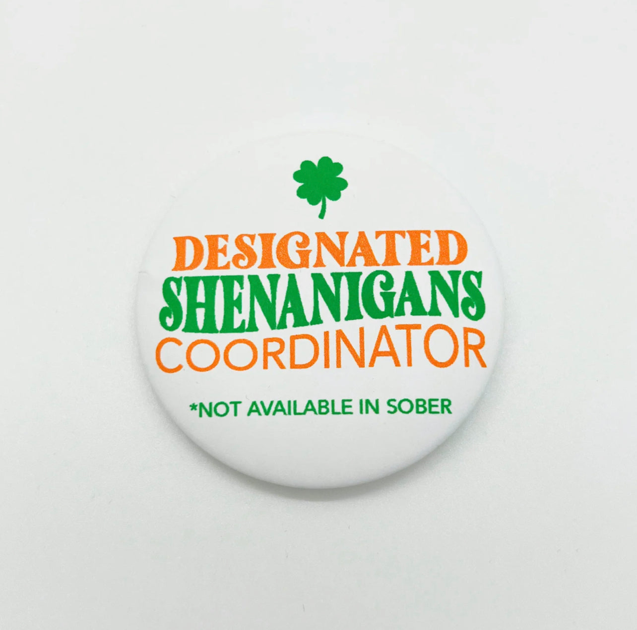 SHENANIGANS BUTTON
