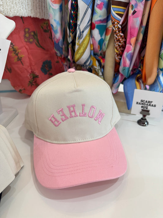 MOTHER VINTAGE TRUCKER HAT - PINK