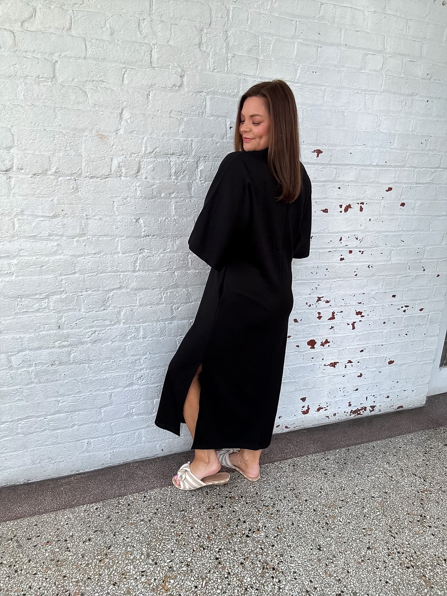 SO LUXE MAXI DRESS - BLACK