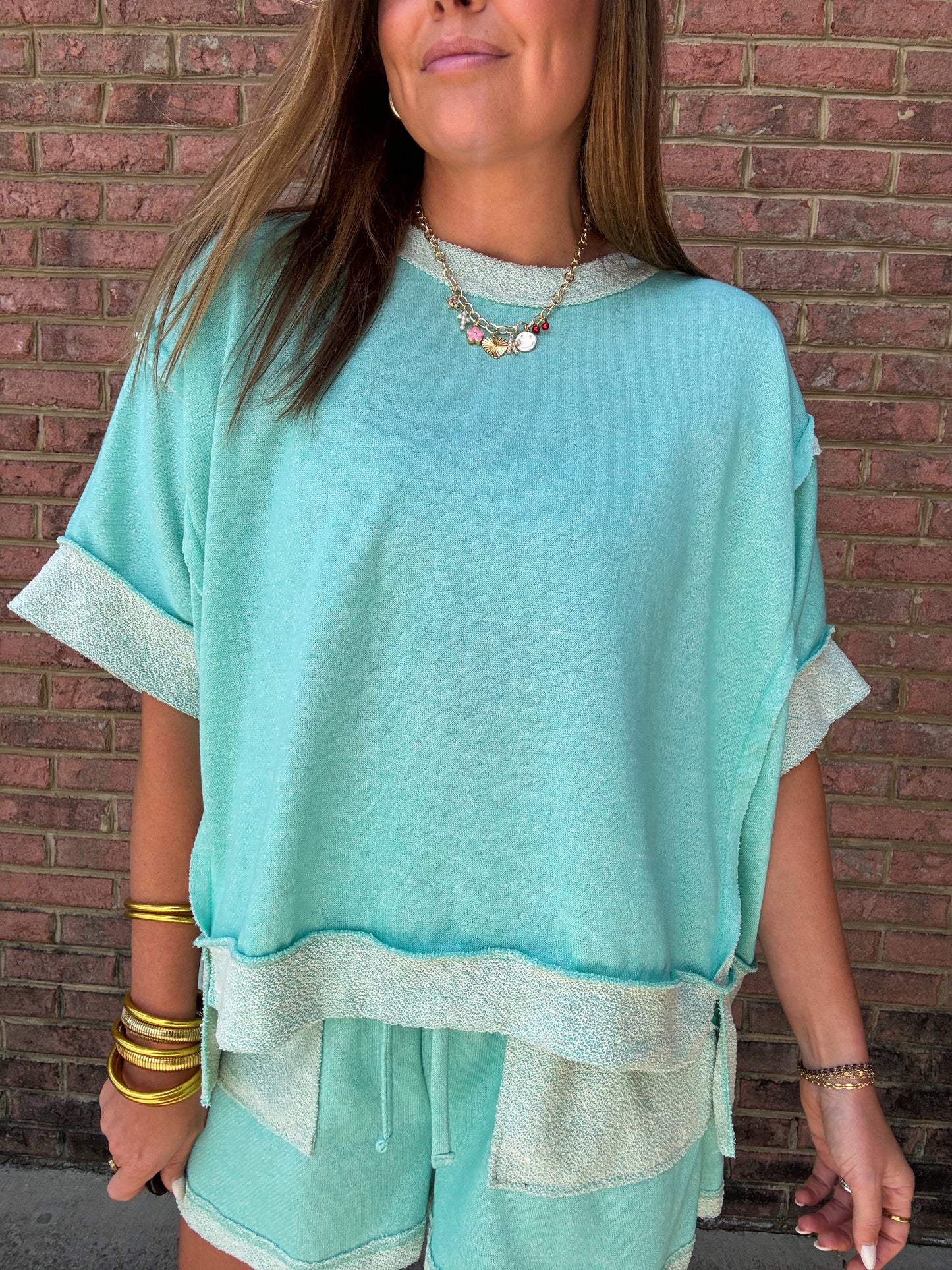 SUMMER FUN TOP - MINT