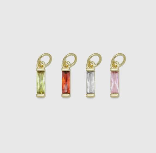Crystal Bar Charm